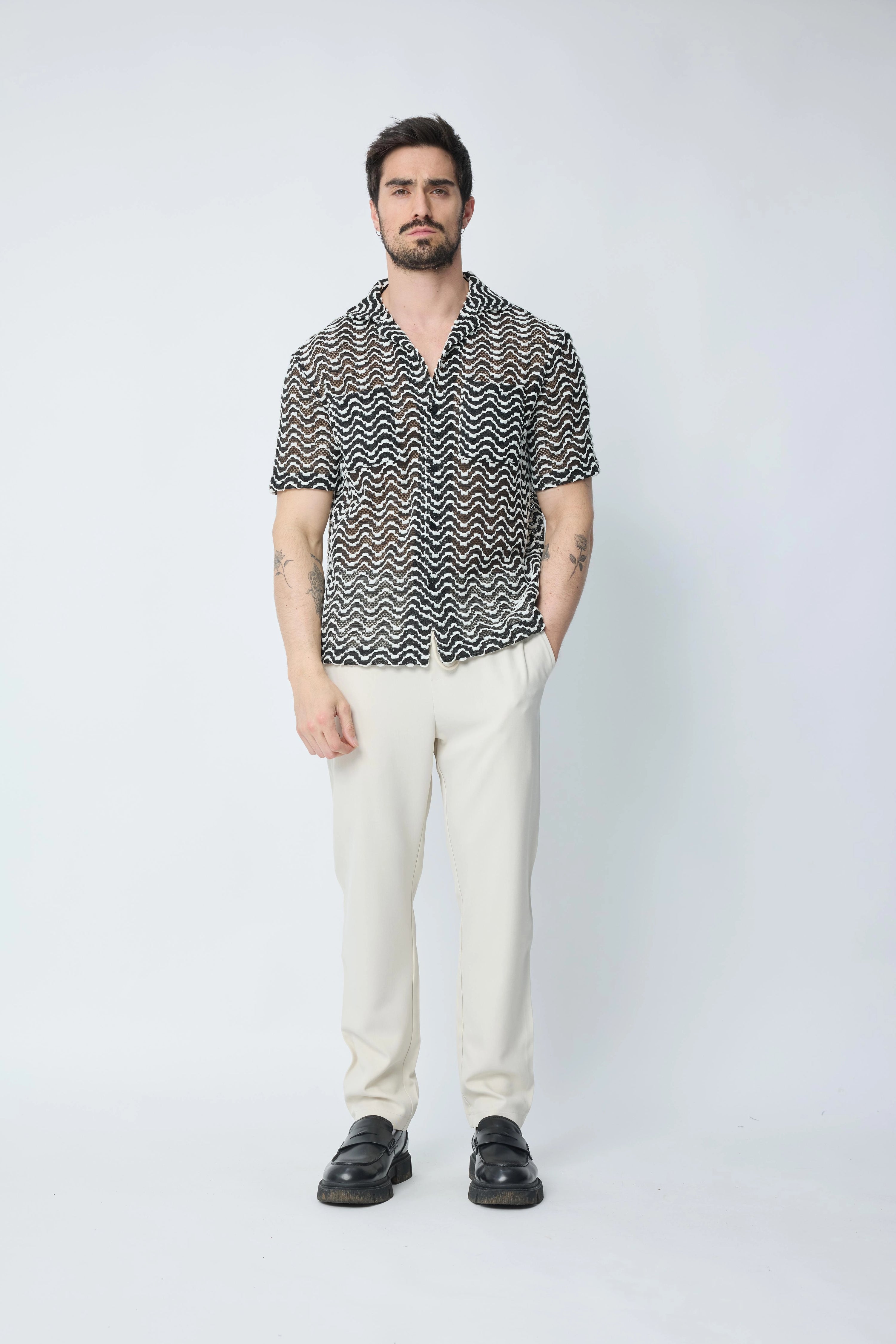 Chemise à manches courtes