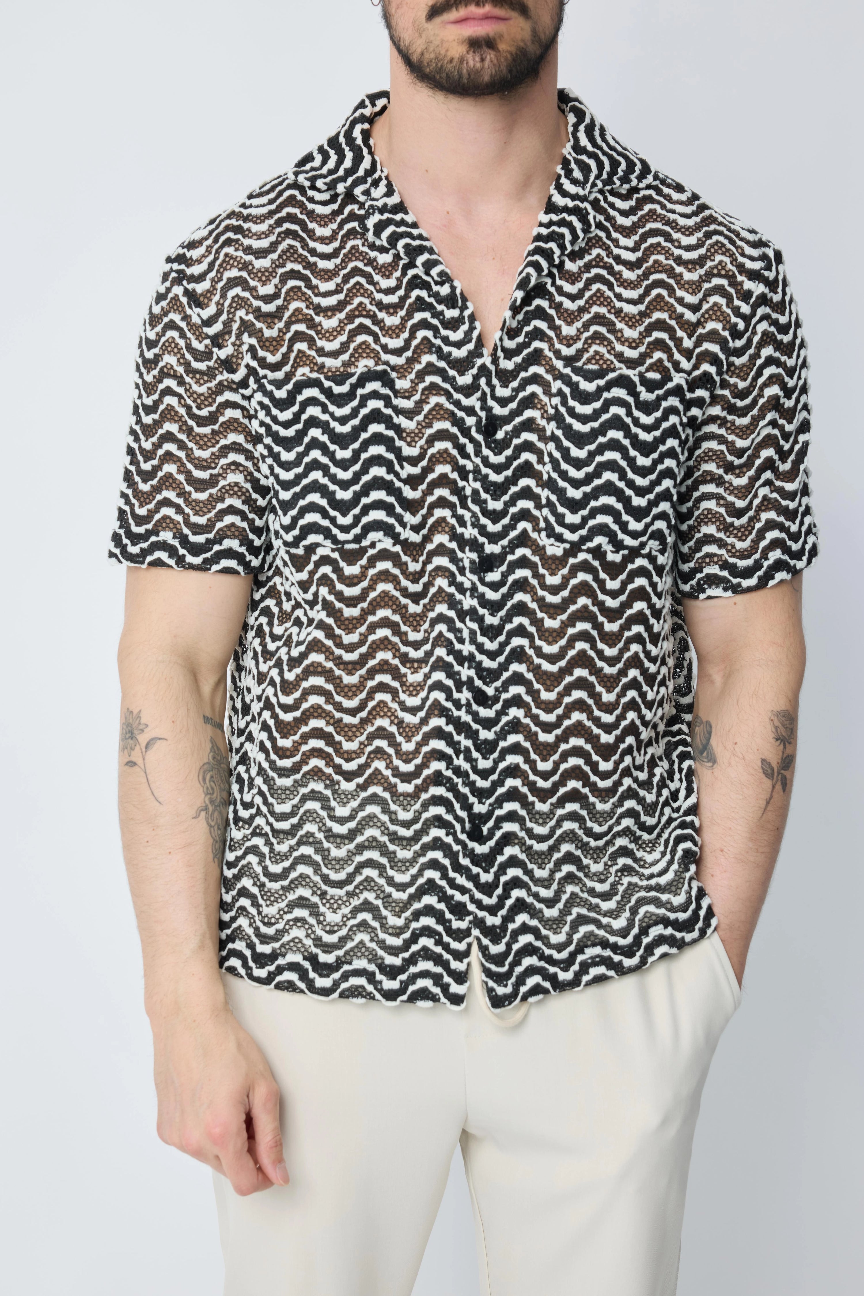 Chemise à manches courtes