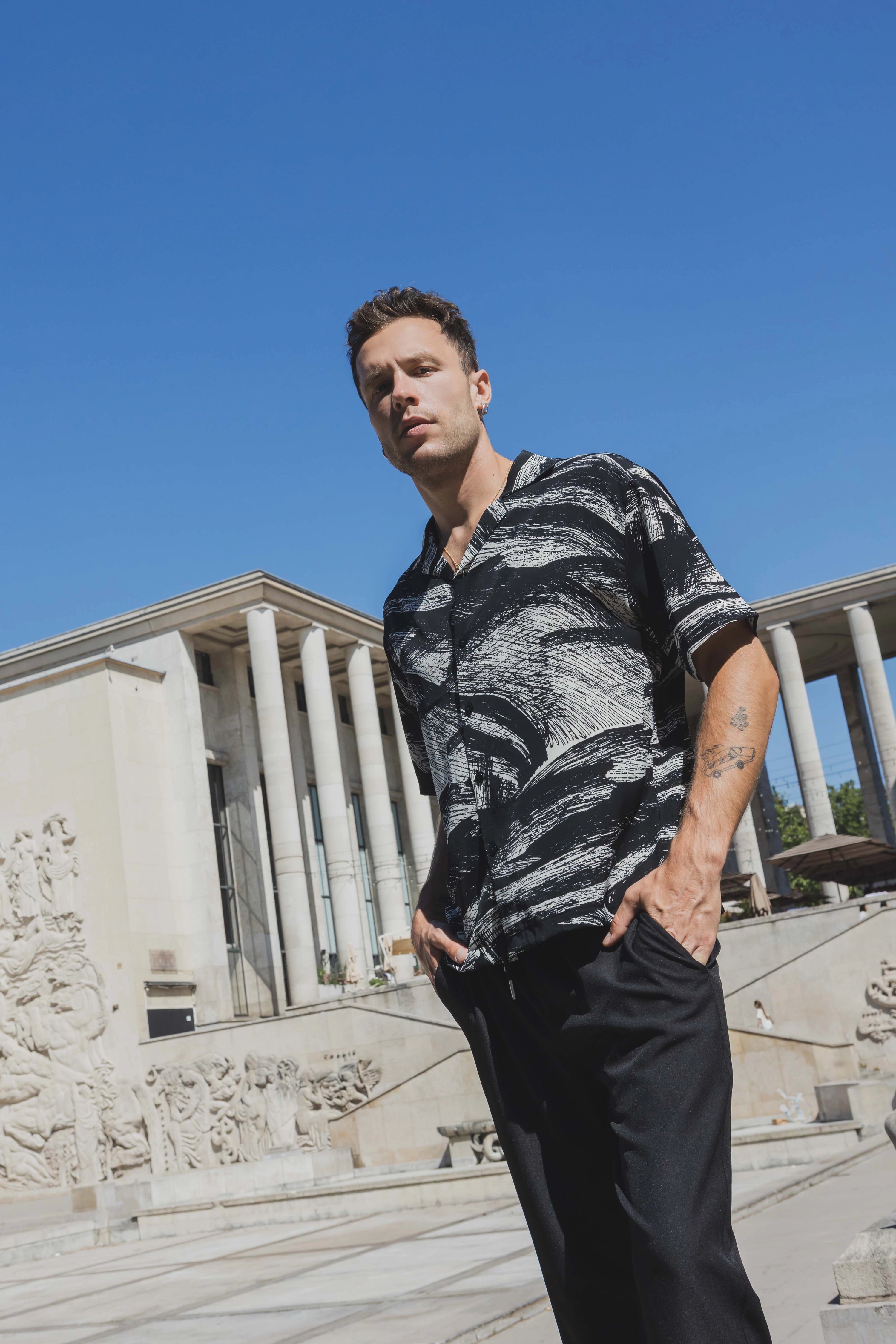 Chemise à manches courtes