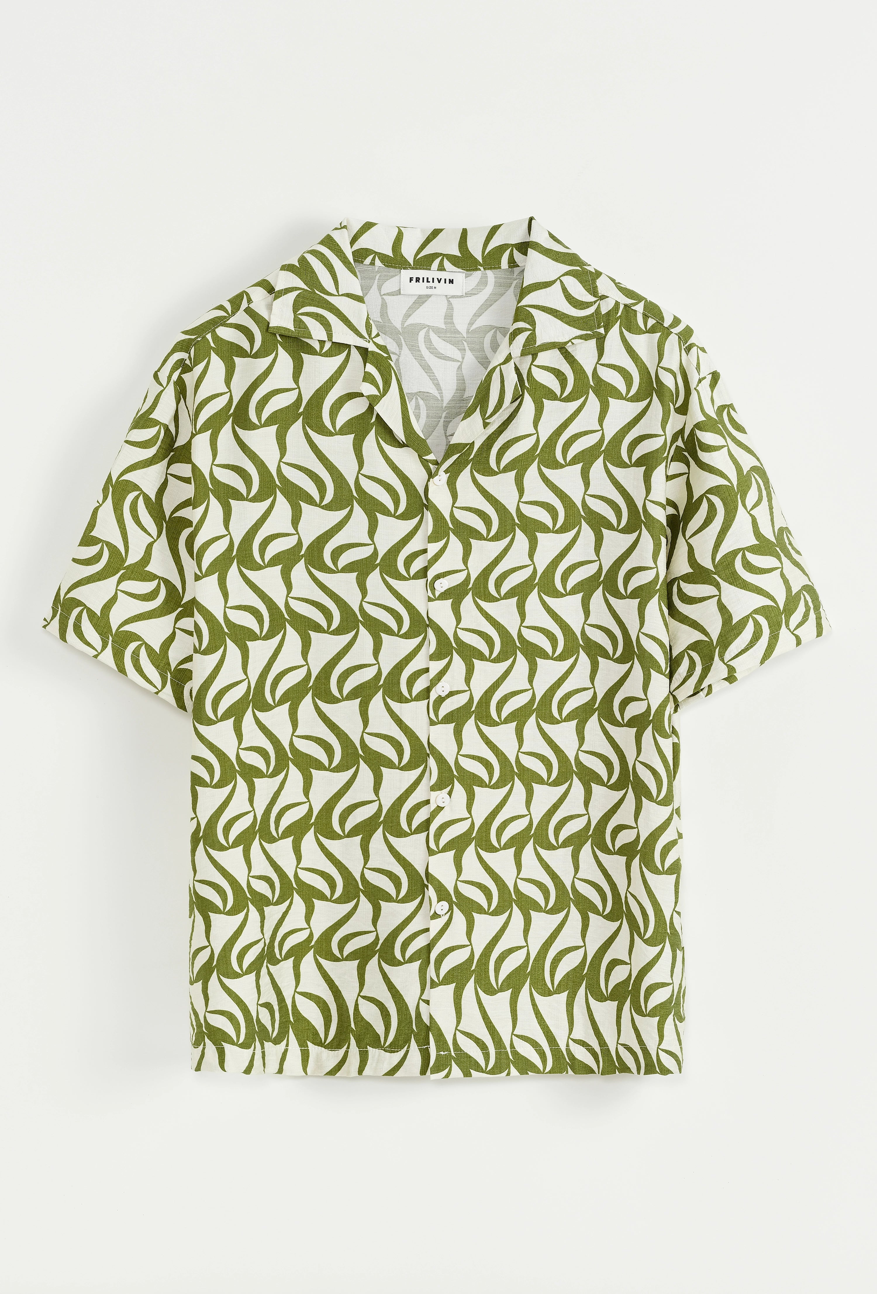 Chemise à manches courtes à motif