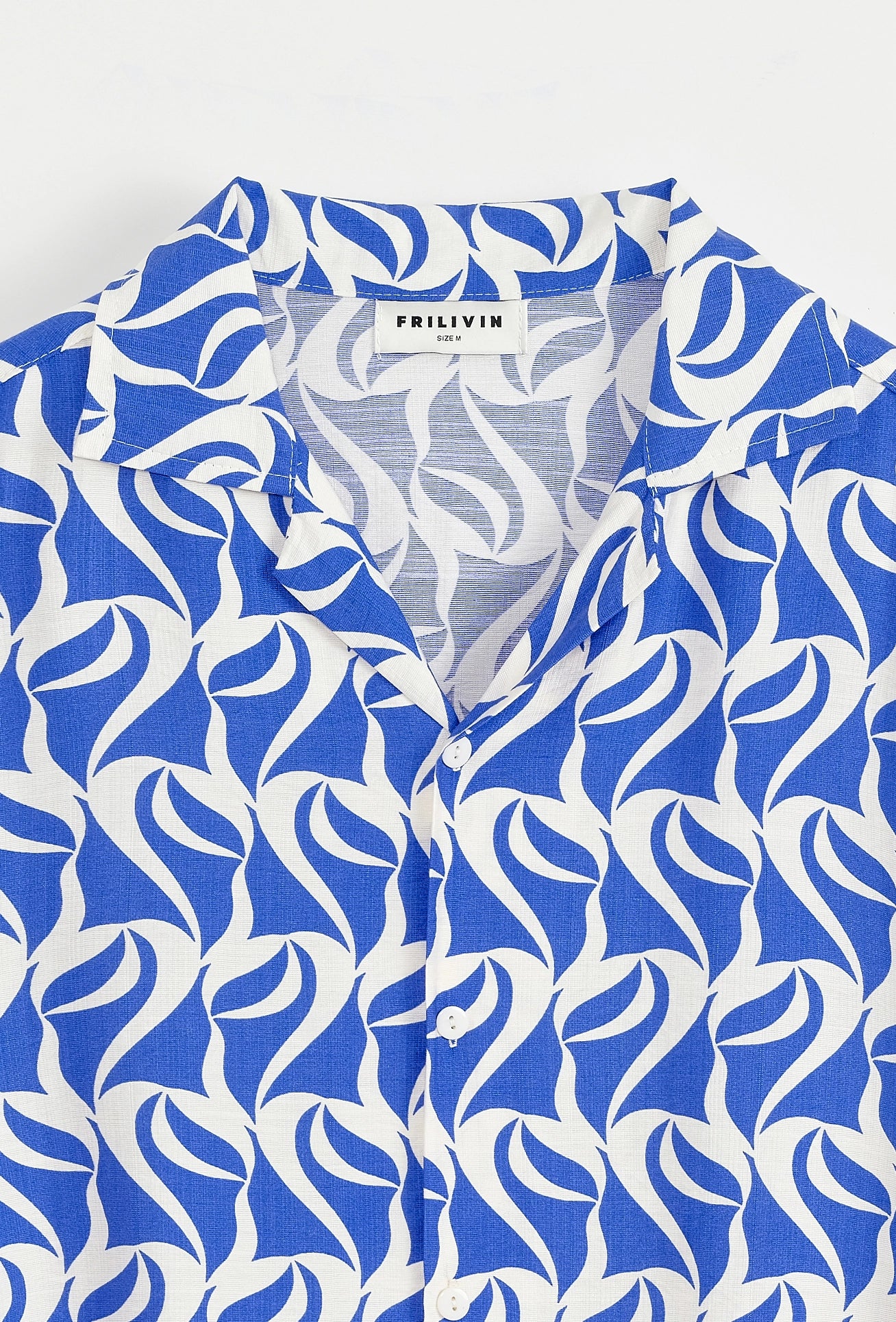 Chemise à manches courtes à motif