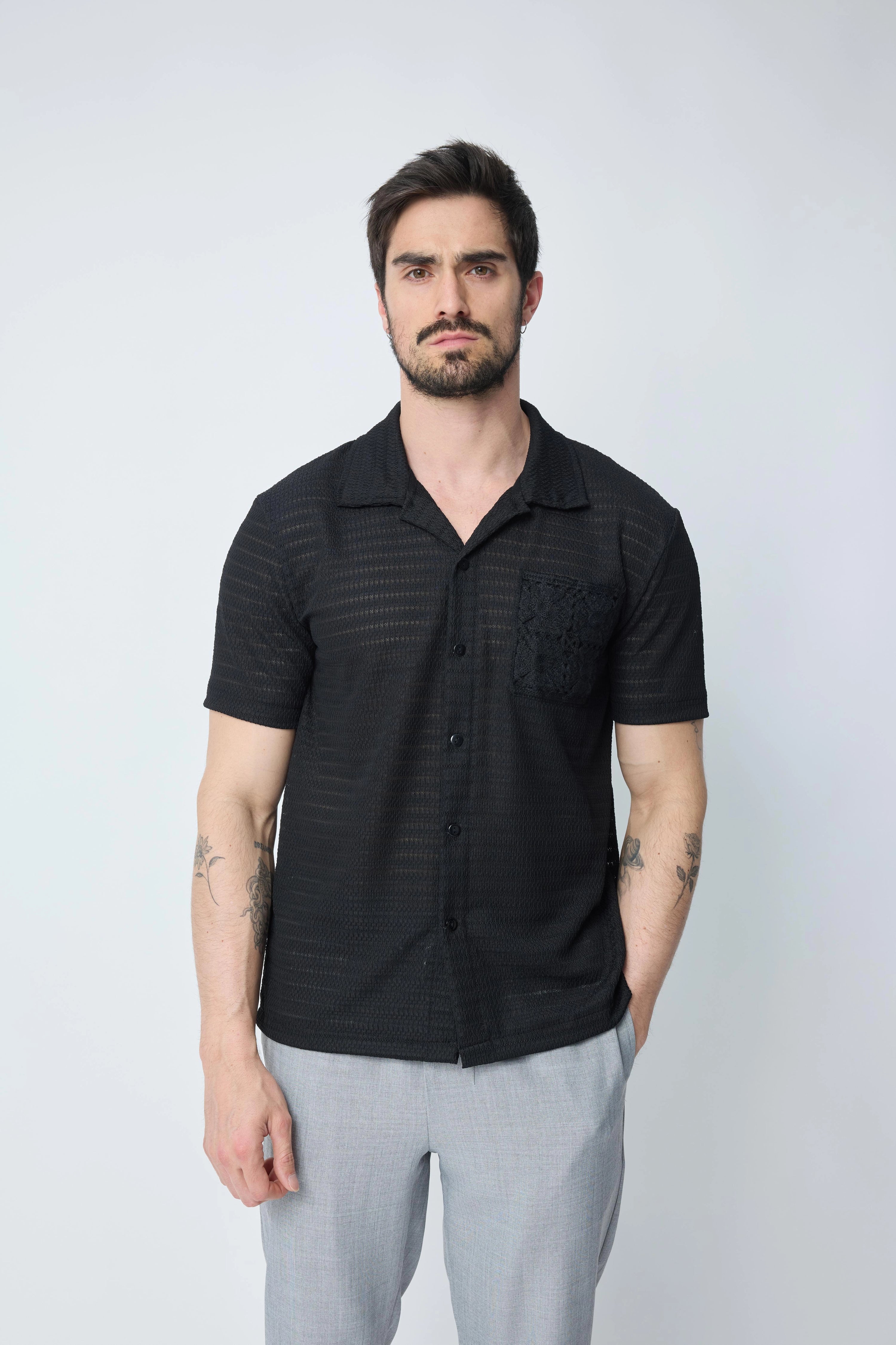 Chemise manches courtes