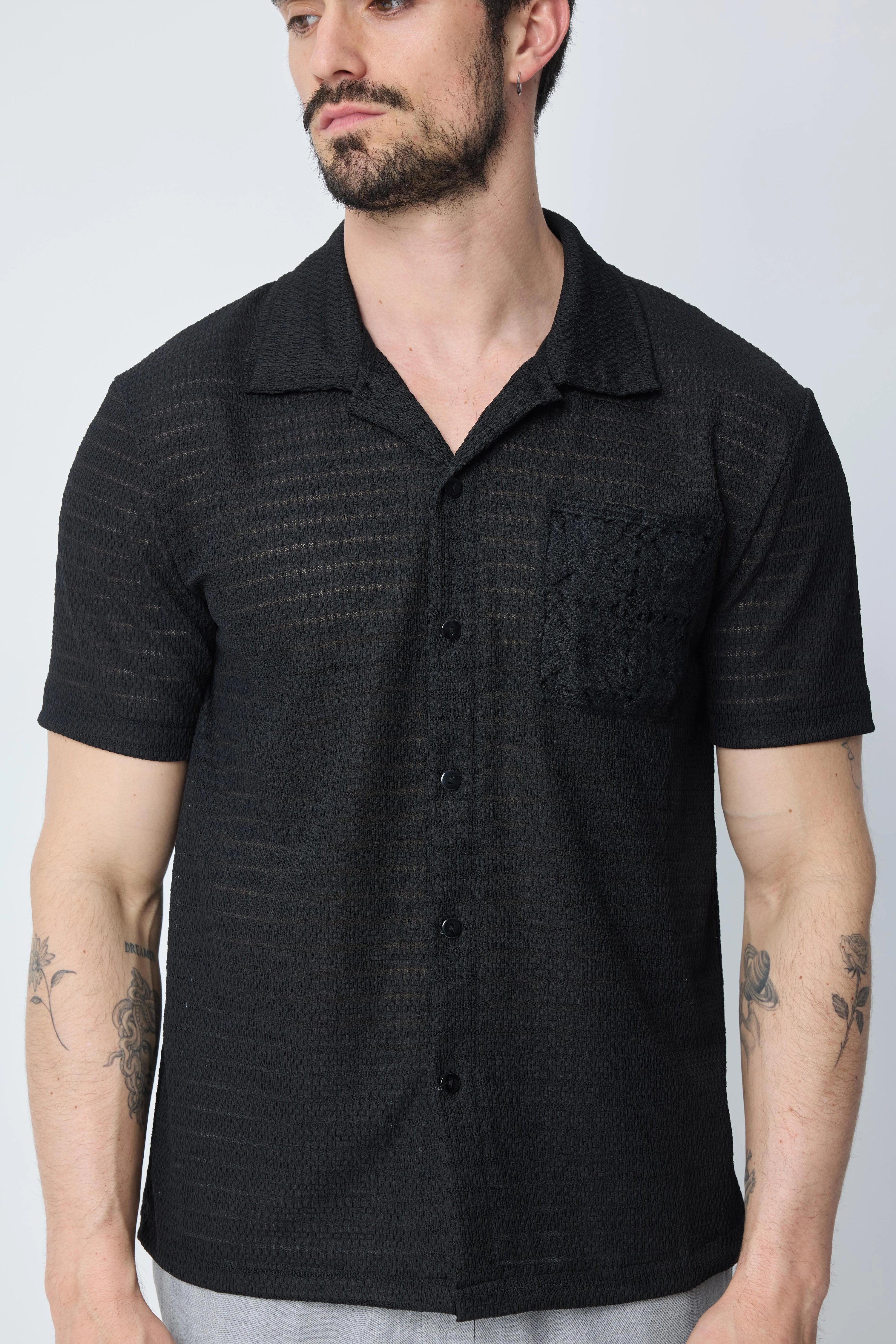 Chemise manches courtes