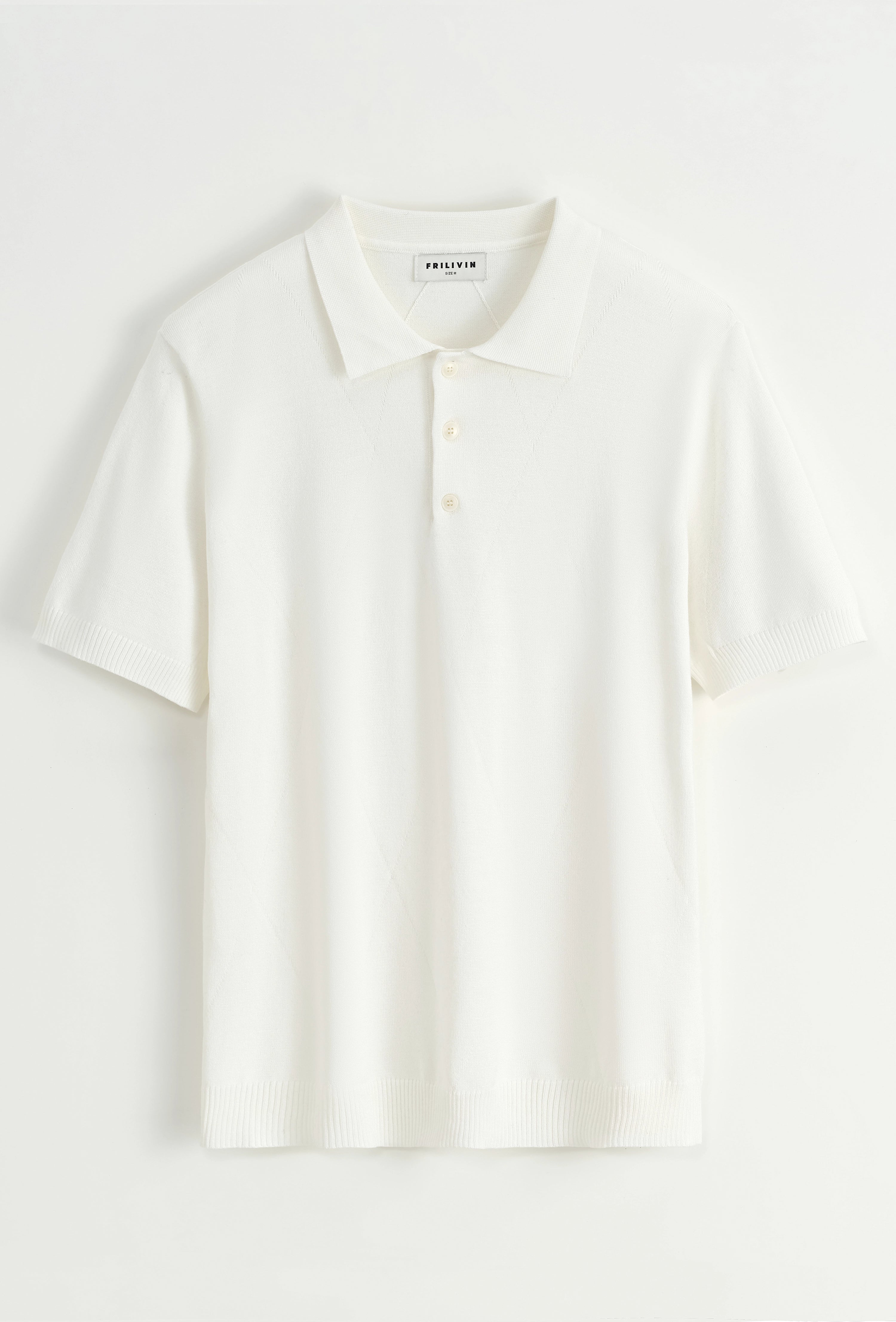 Polo uni manches courtes