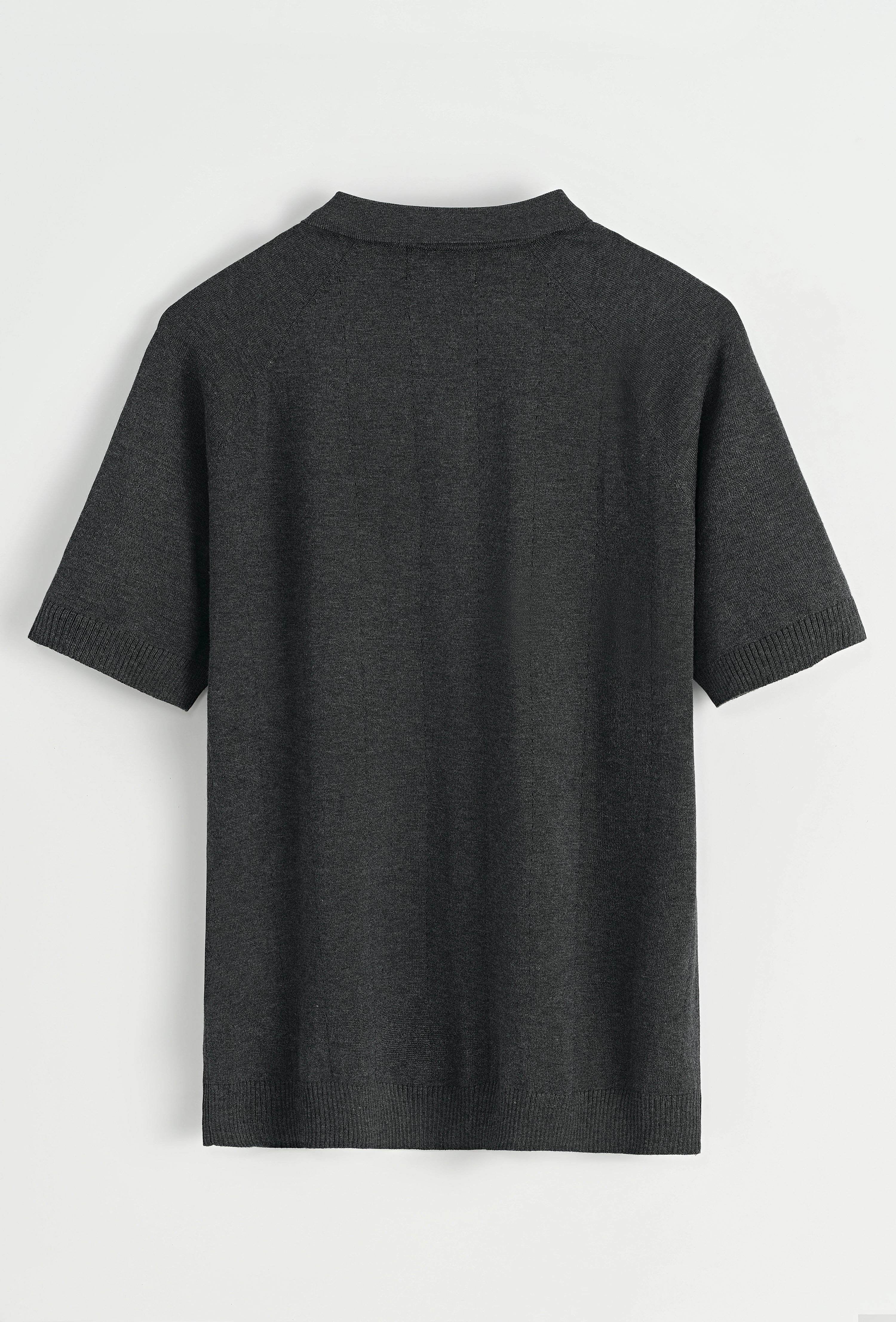 Polo uni manches courtes