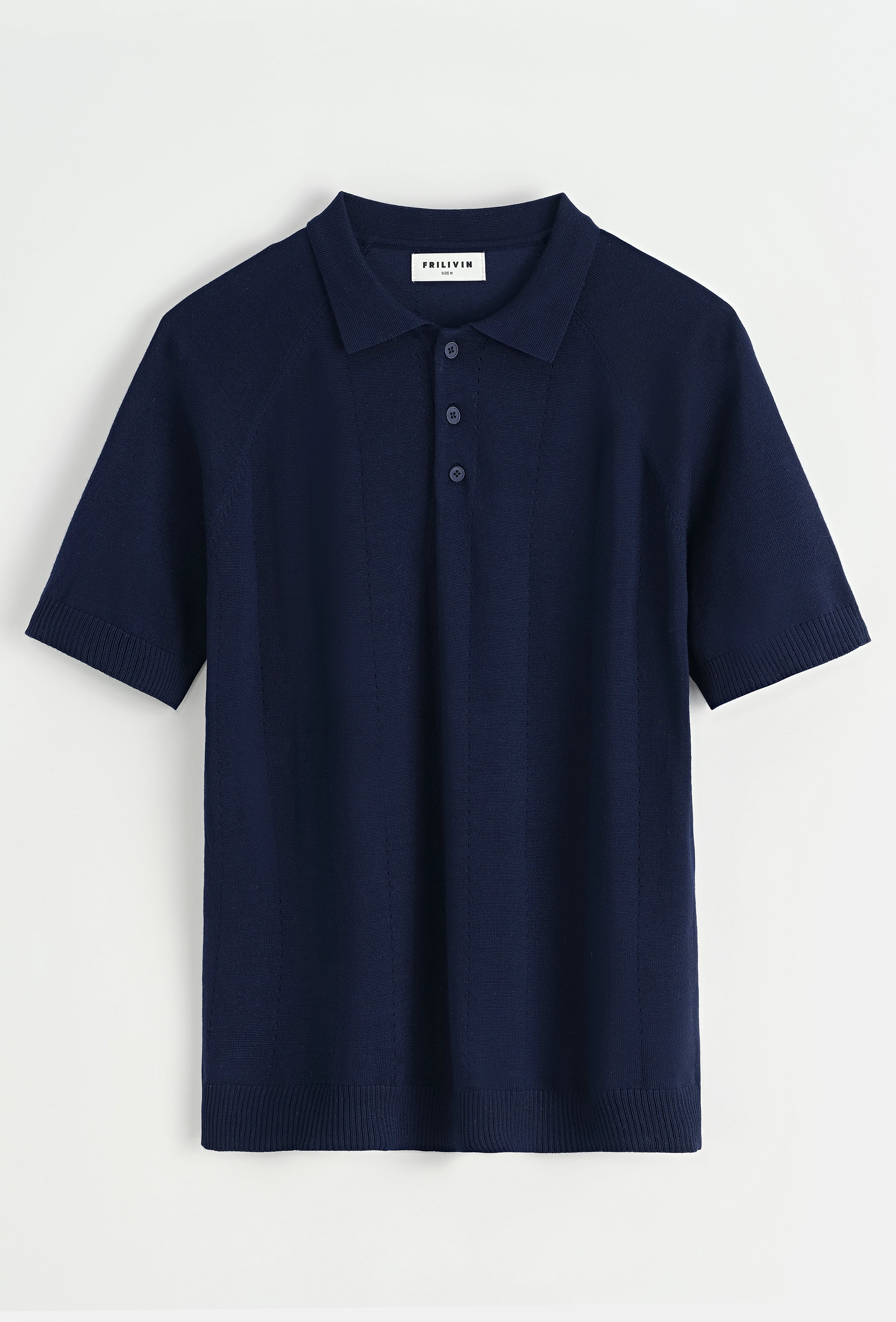 Polo uni manches courtes