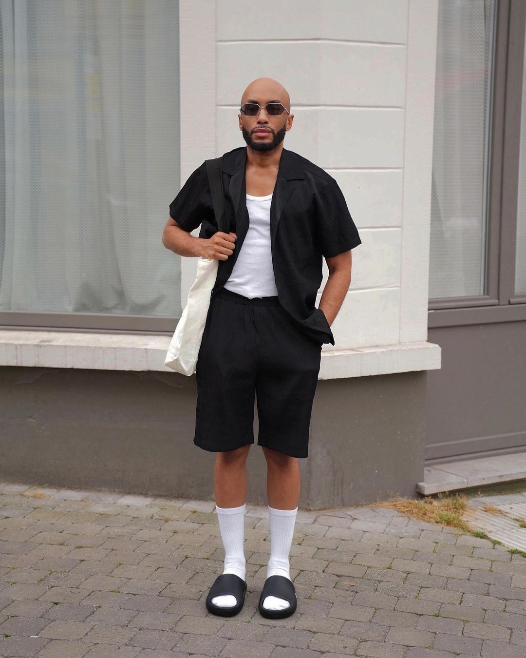 Shirt shorts set Frilivin