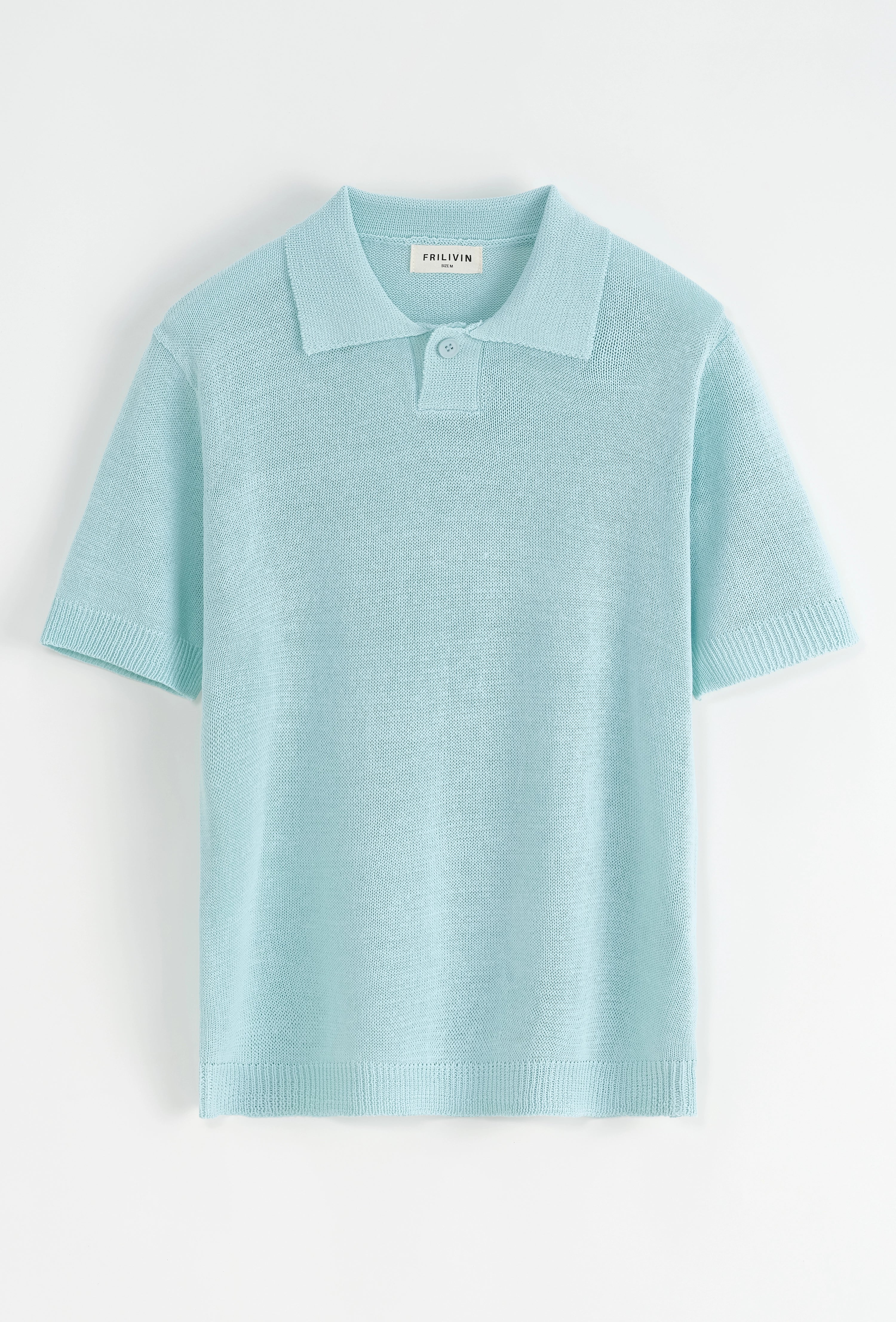 Polo uni manches courtes