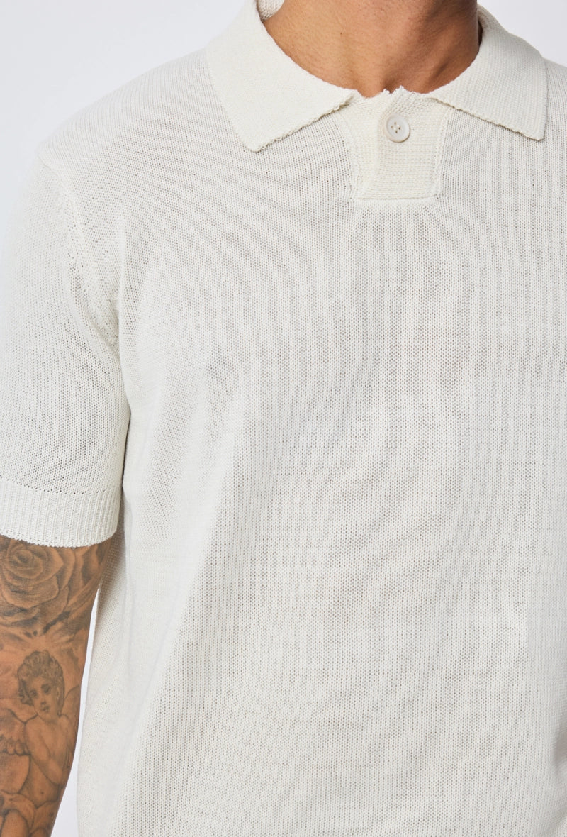 Polo uni manches courtes