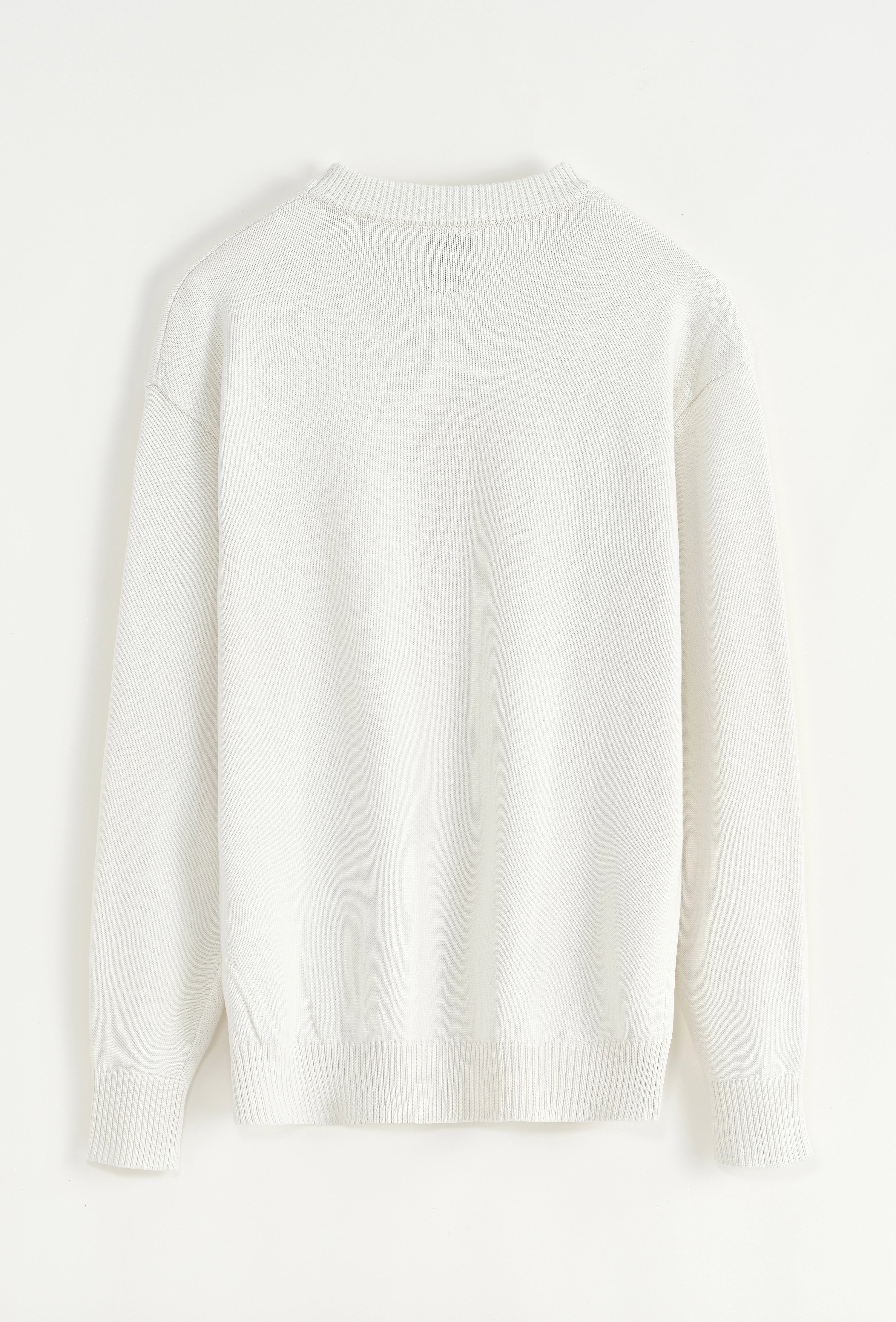 Pull à motif double cœur