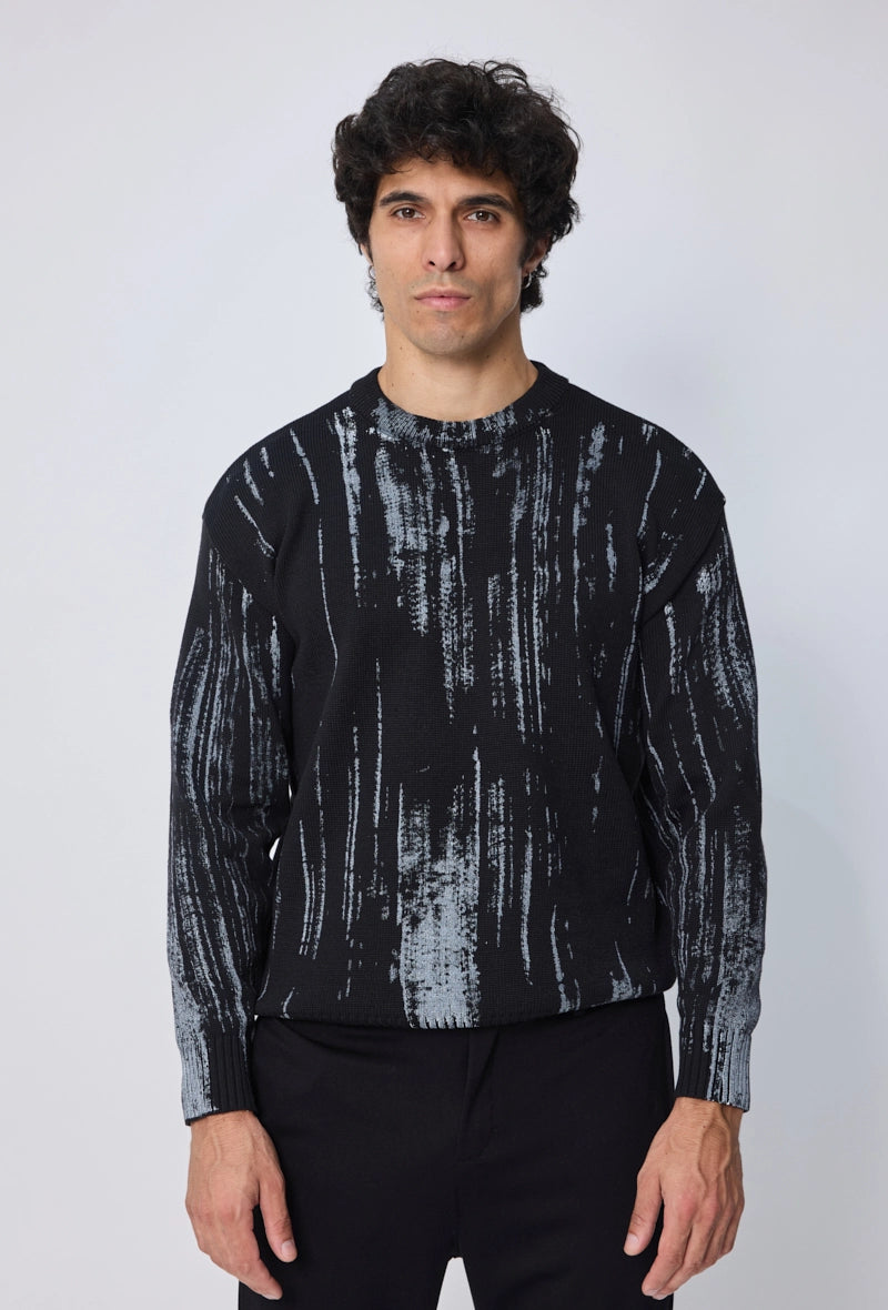 Pull sans capuche manches longues