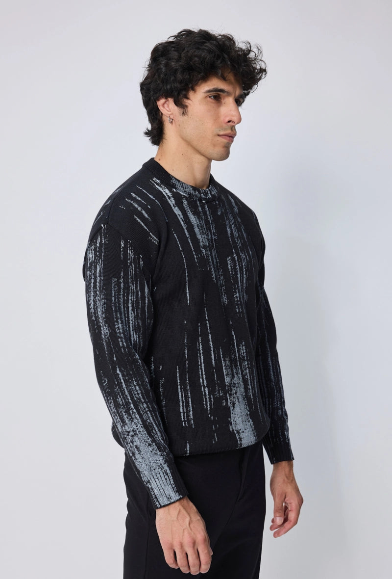 Pull sans capuche manches longues