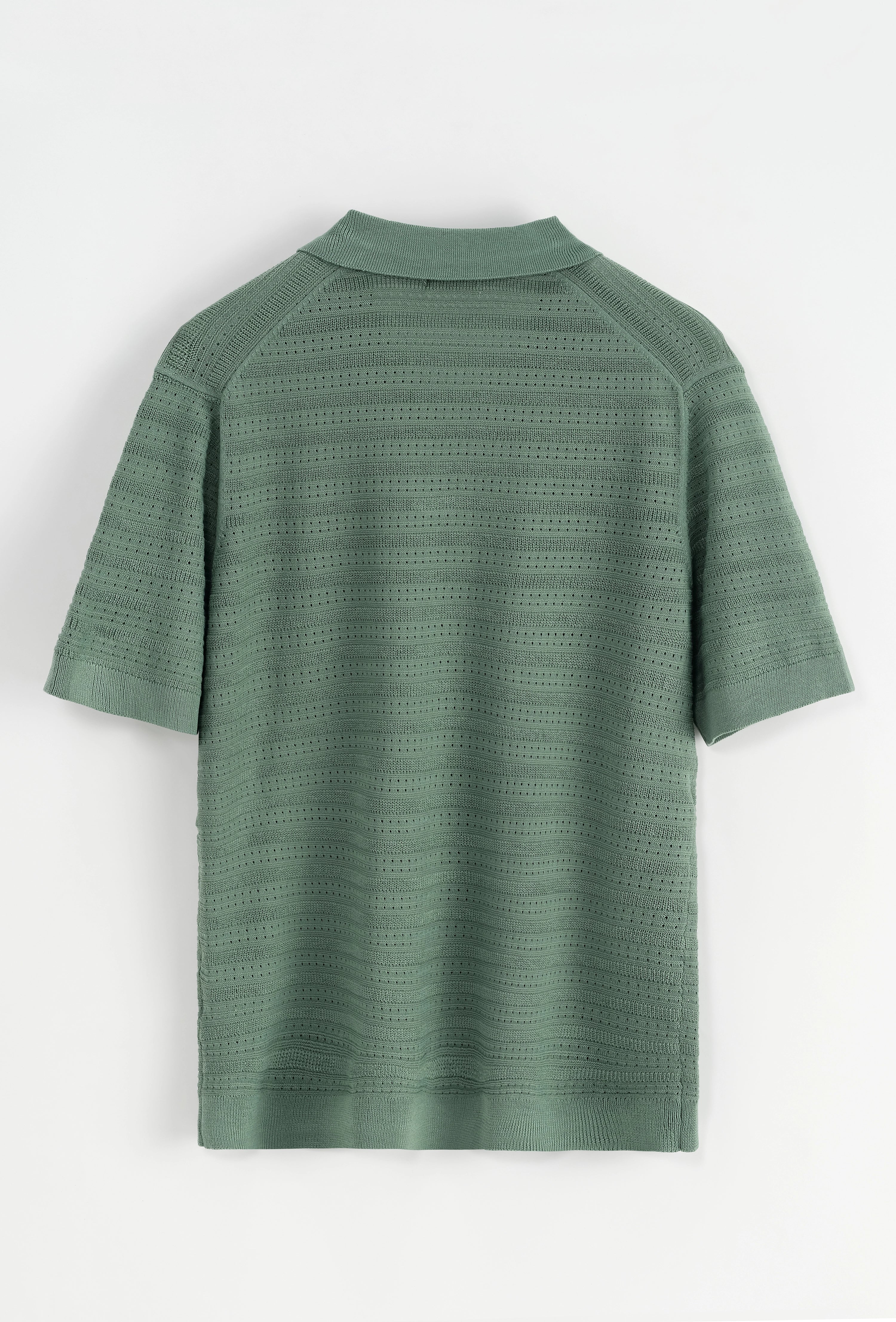 Polo basique col ouvert à revers