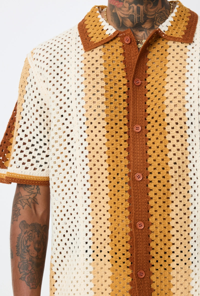 Chemise à manches courtes