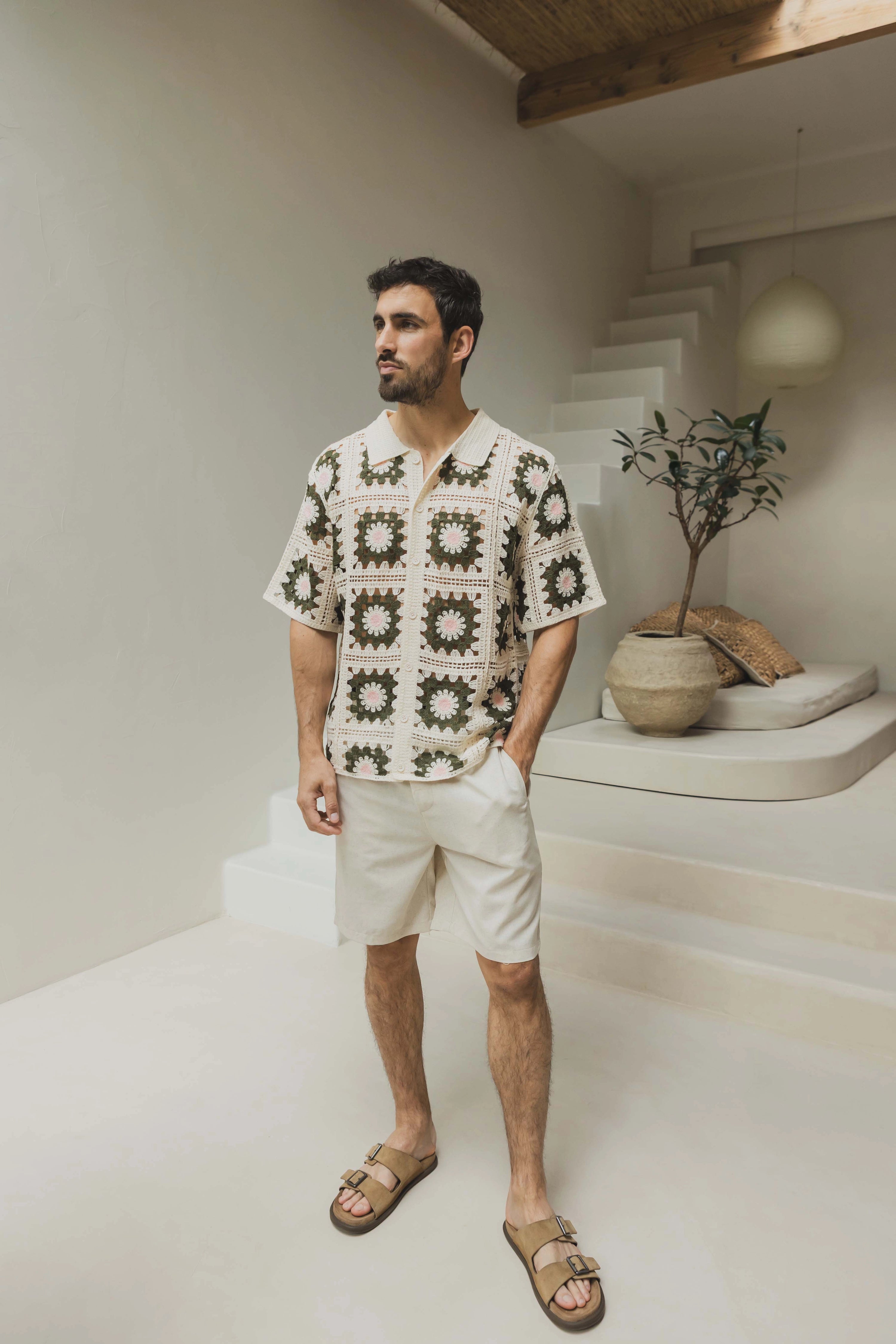 Chemise à manches courtes