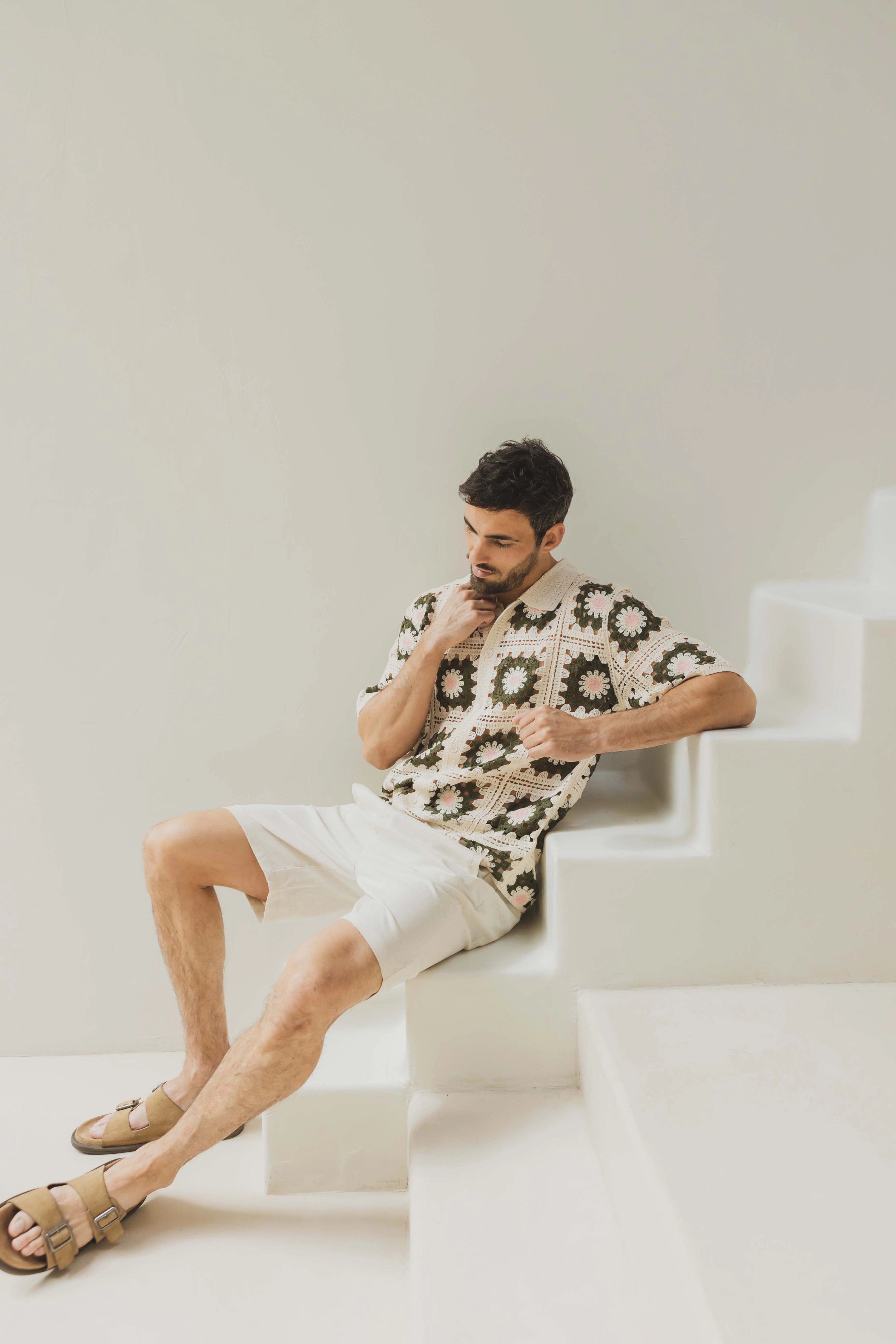 Chemise à manches courtes