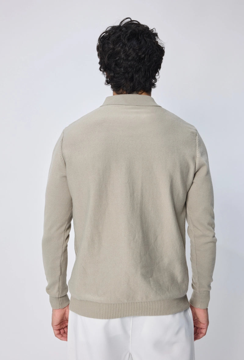 Polo manches longues