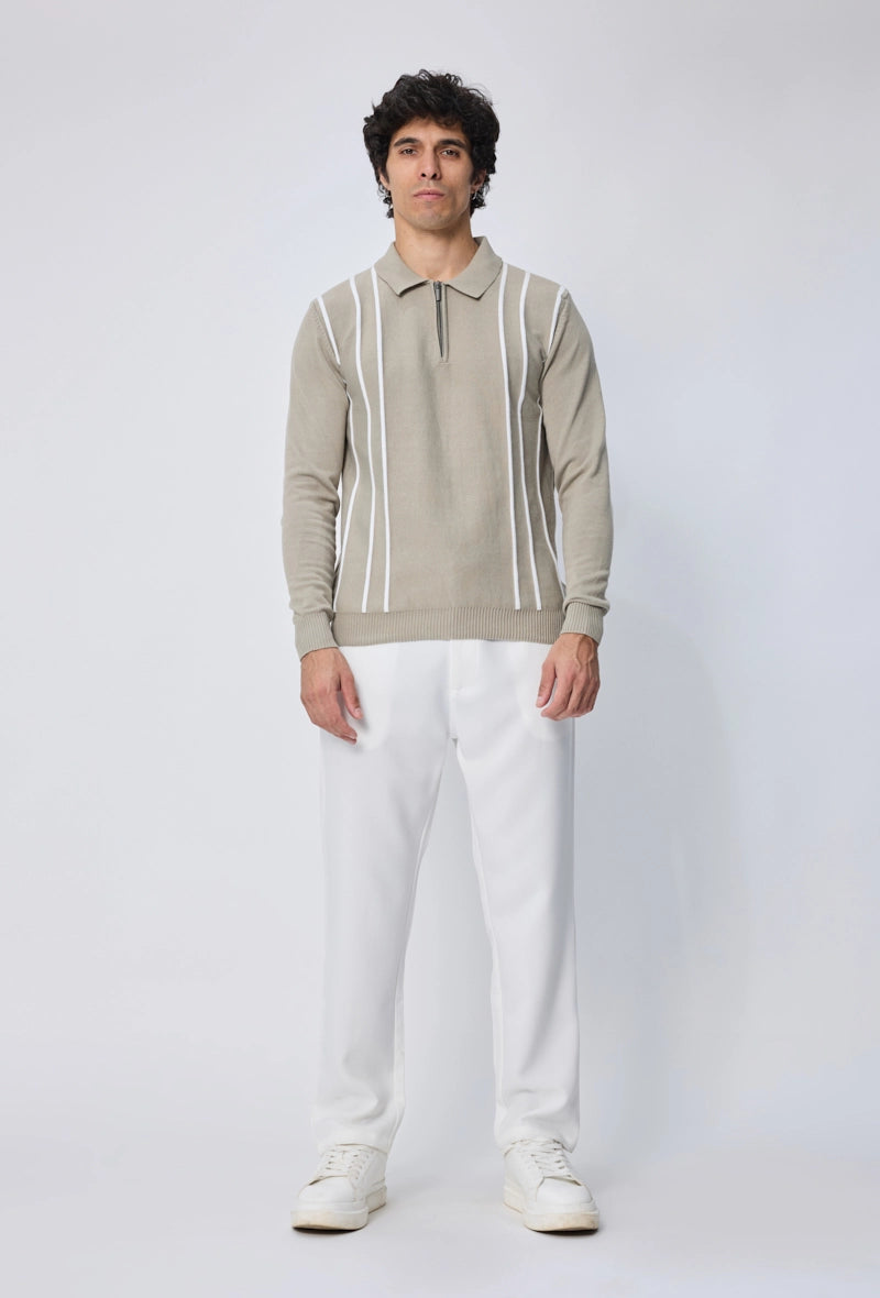 Polo manches longues