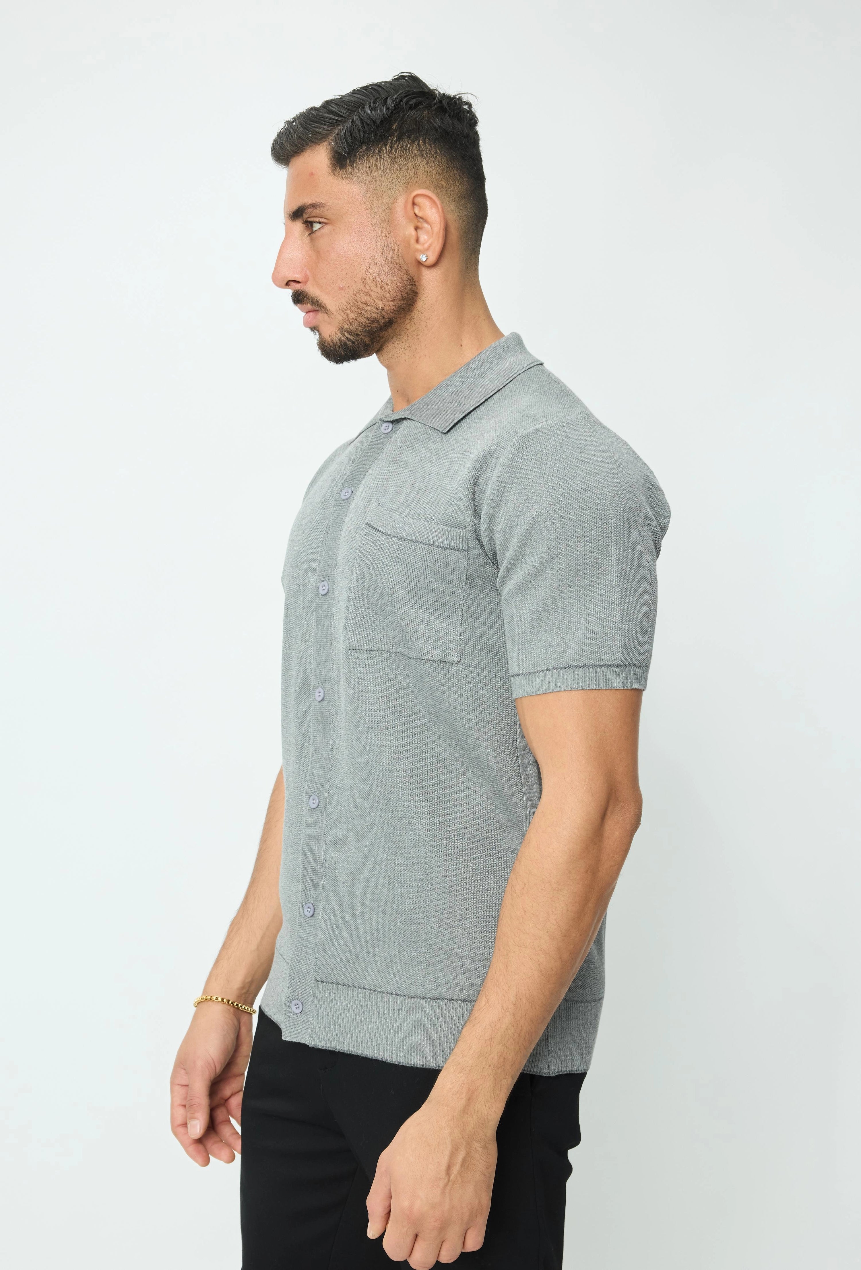 Polo avec détail à rayure