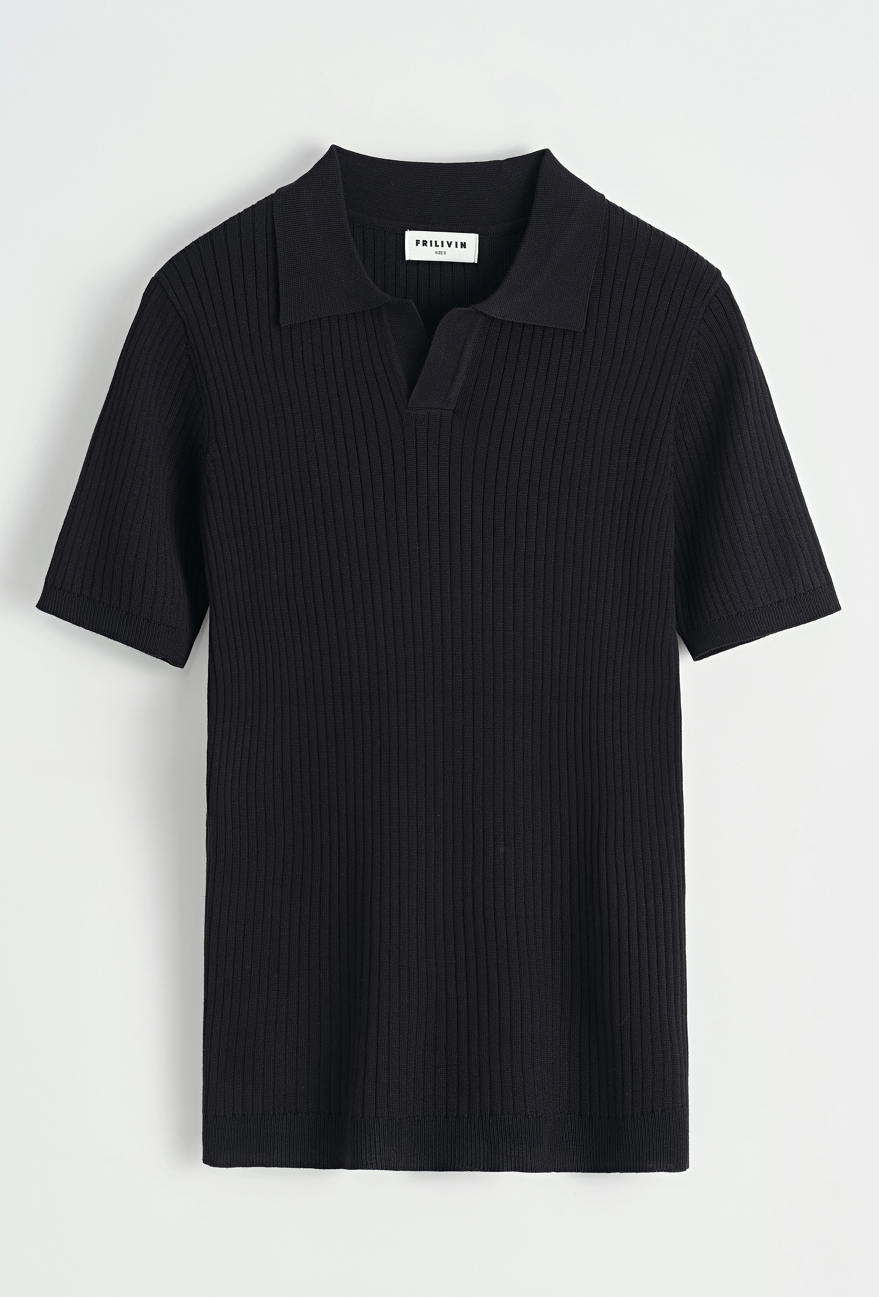 Polo effet rayé uni