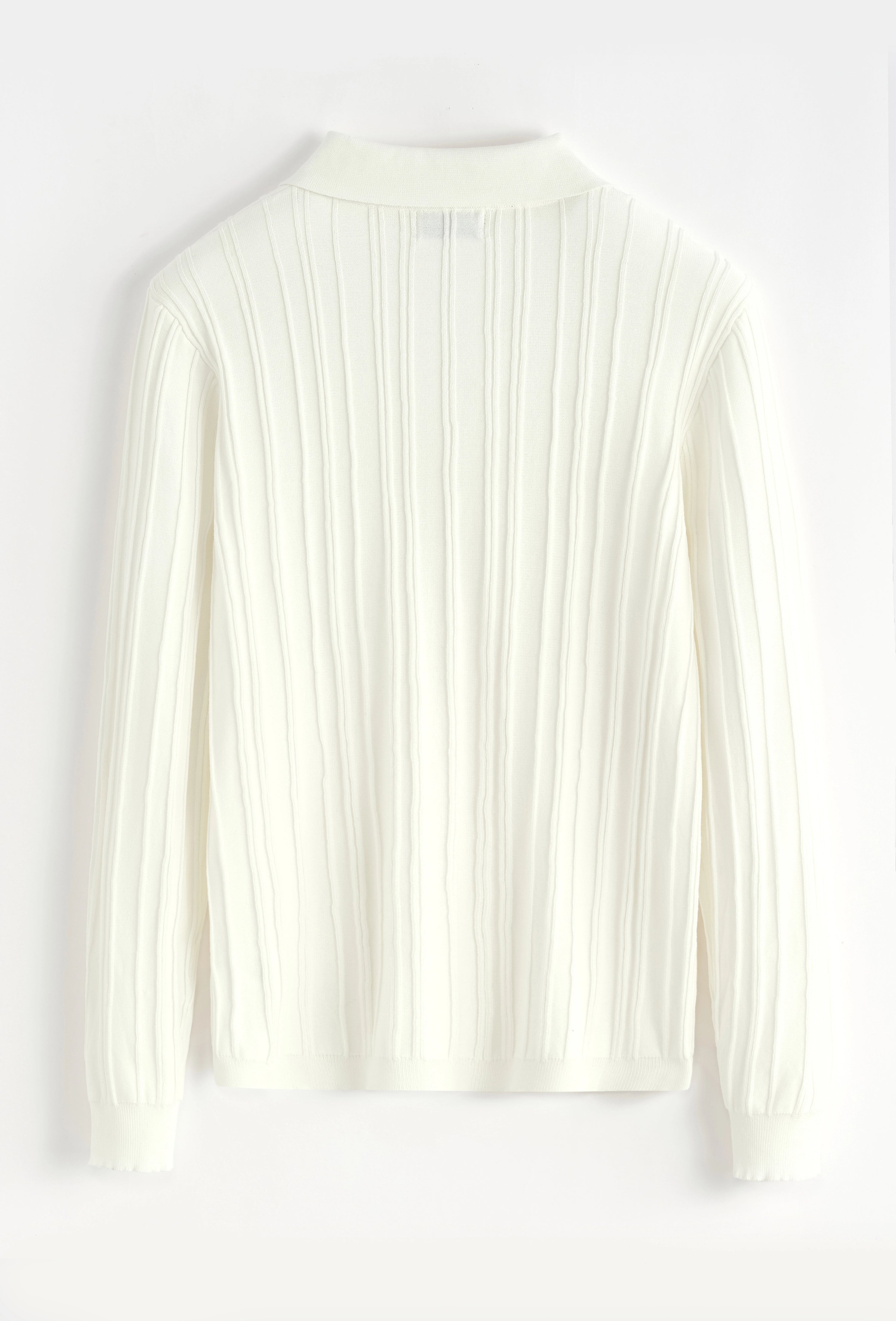 Pull uni manches longues