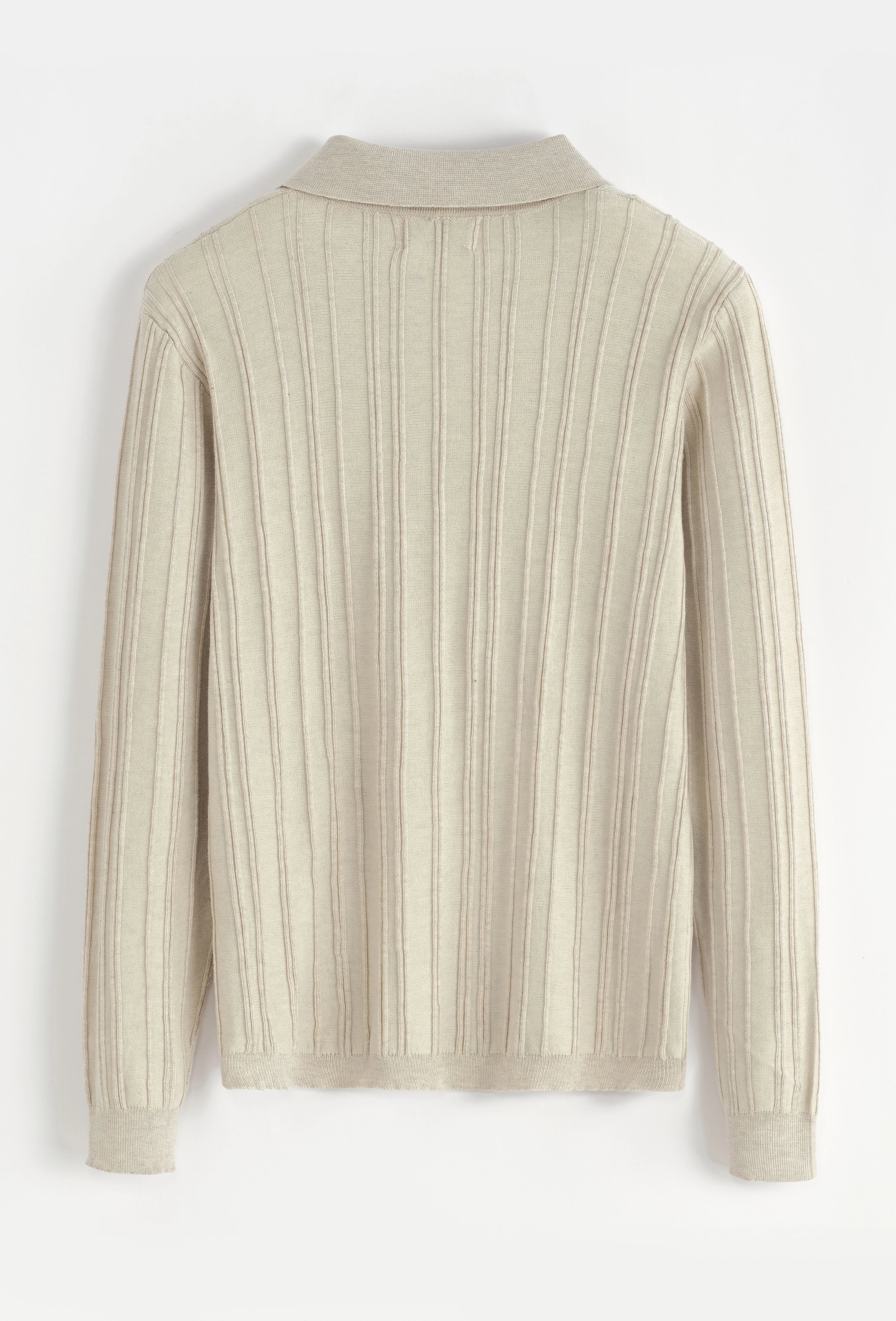 Pull uni manches longues