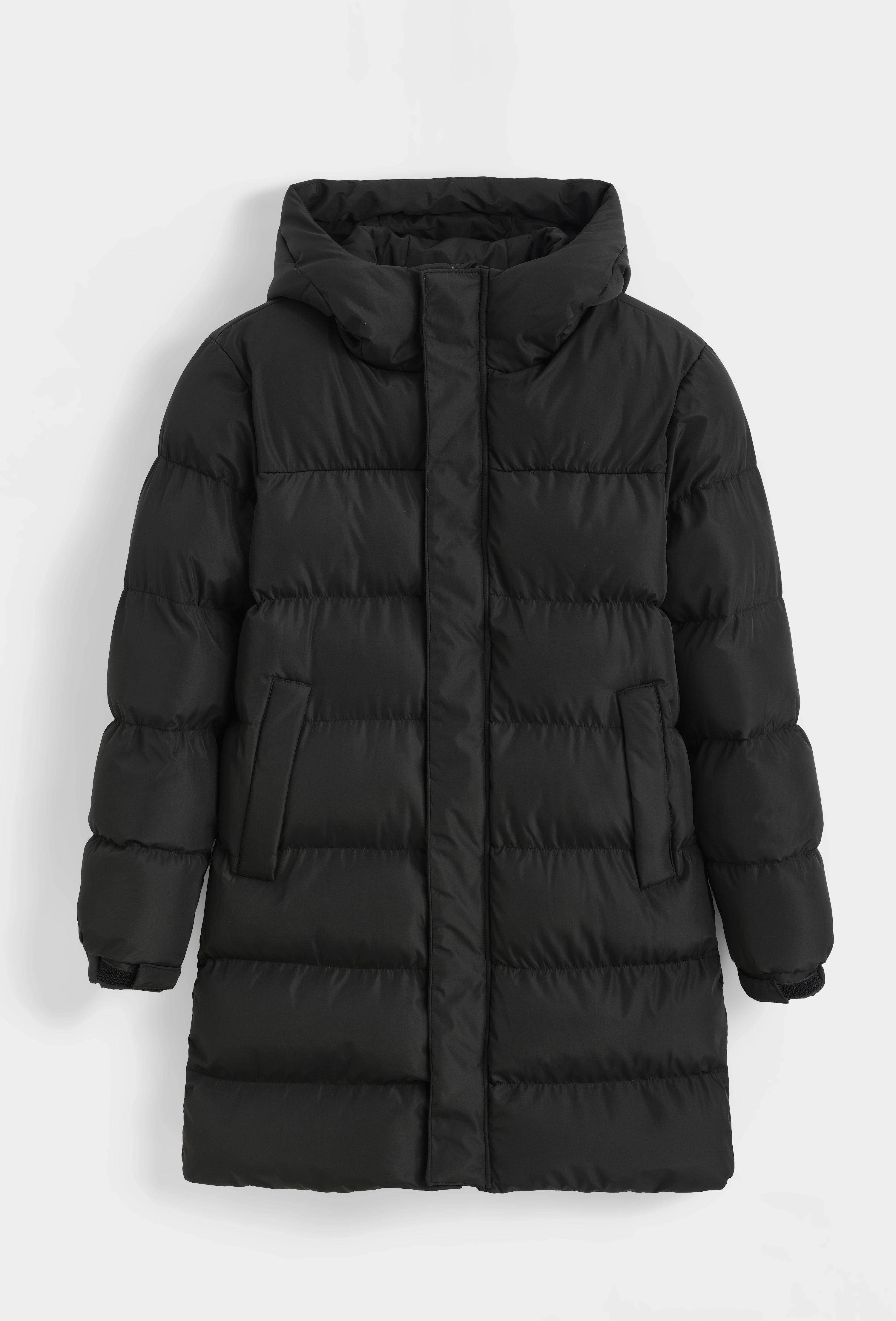 Blouson long bicolore