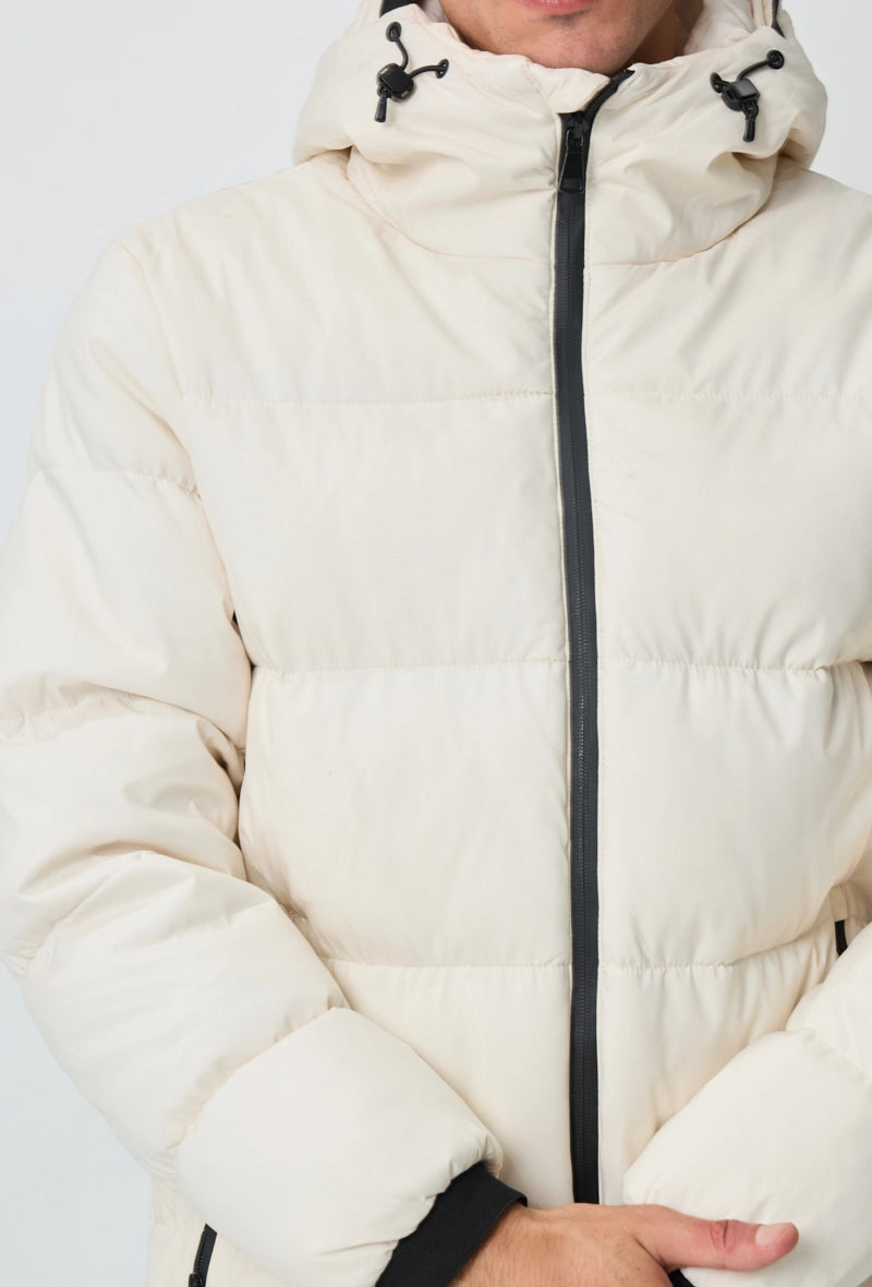 Doudoune courte uni