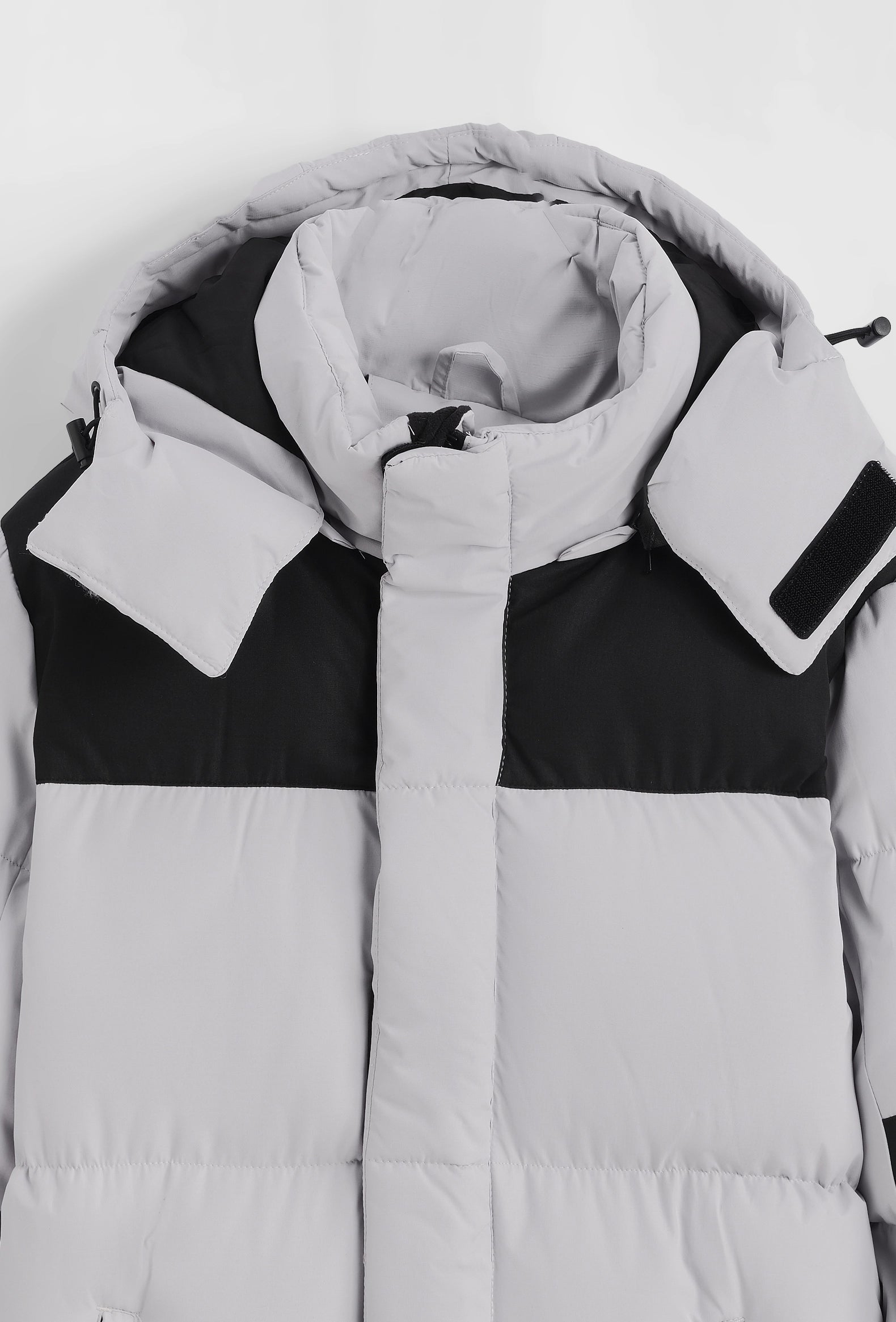 Doudoune courte bi-couleur