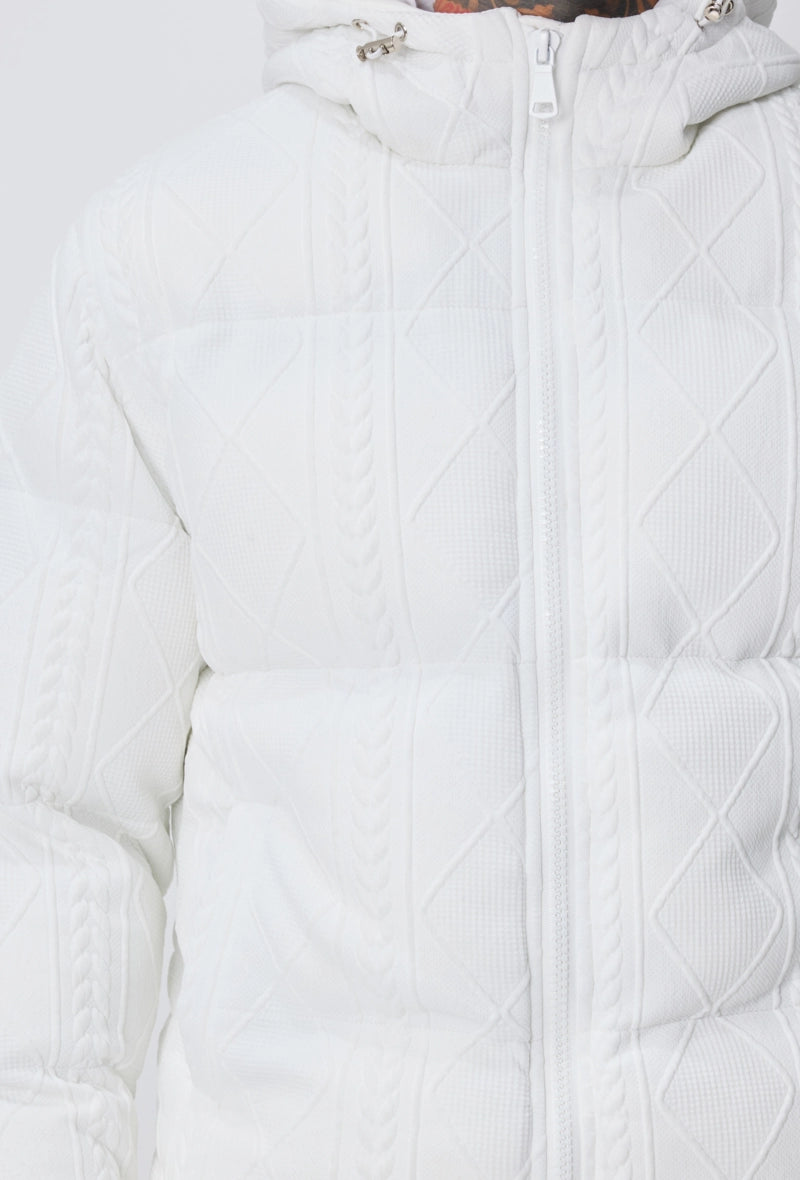 Blouson uni avec capuche amovible et poches latérales