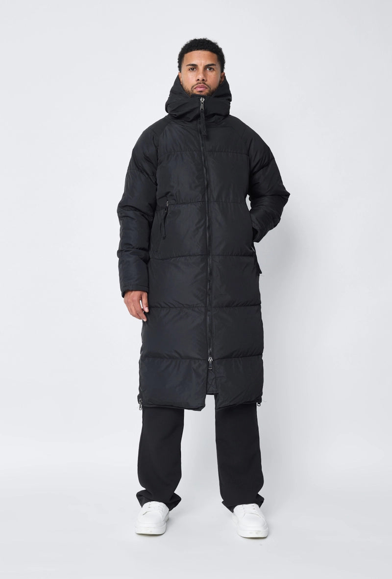 Long hooded down jacket Frilivin