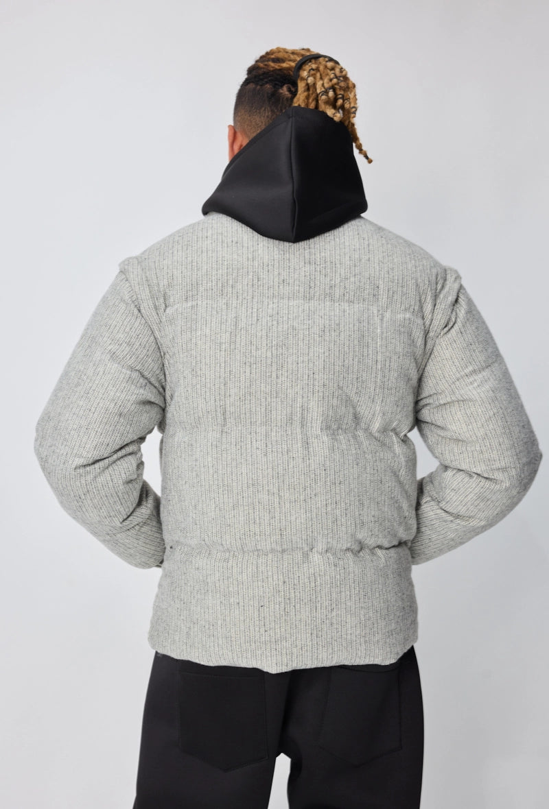 Blouson homme uni sans capuche