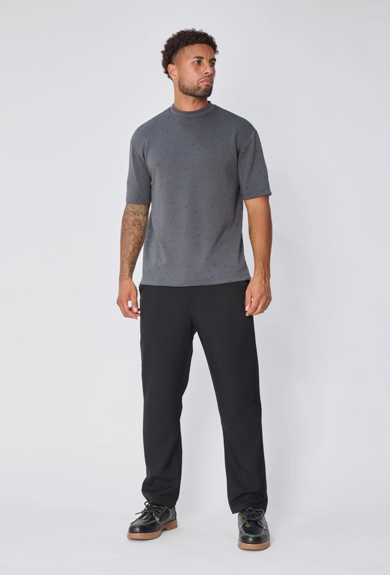 T-shirt uni manches courtes