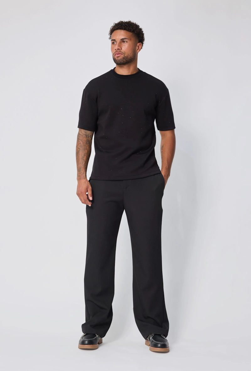 T-shirt uni manches courtes