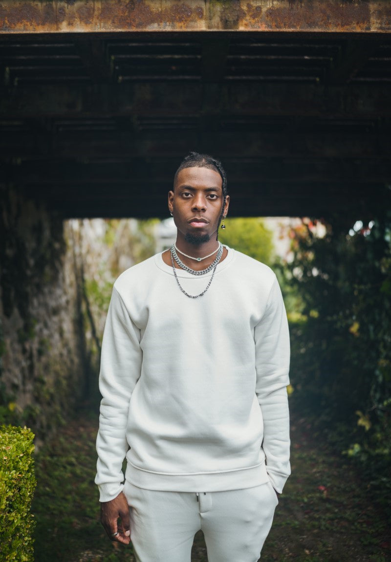 Sweat à capuche uni