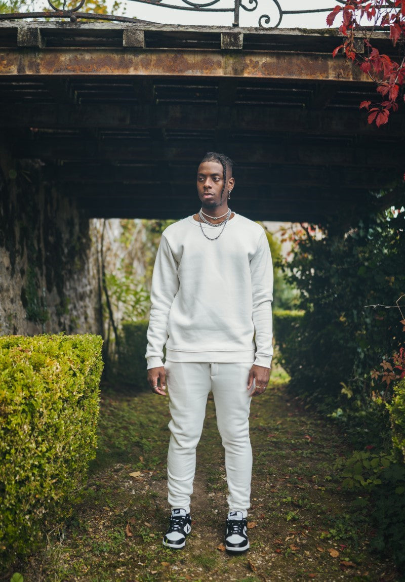 Sweat à capuche uni