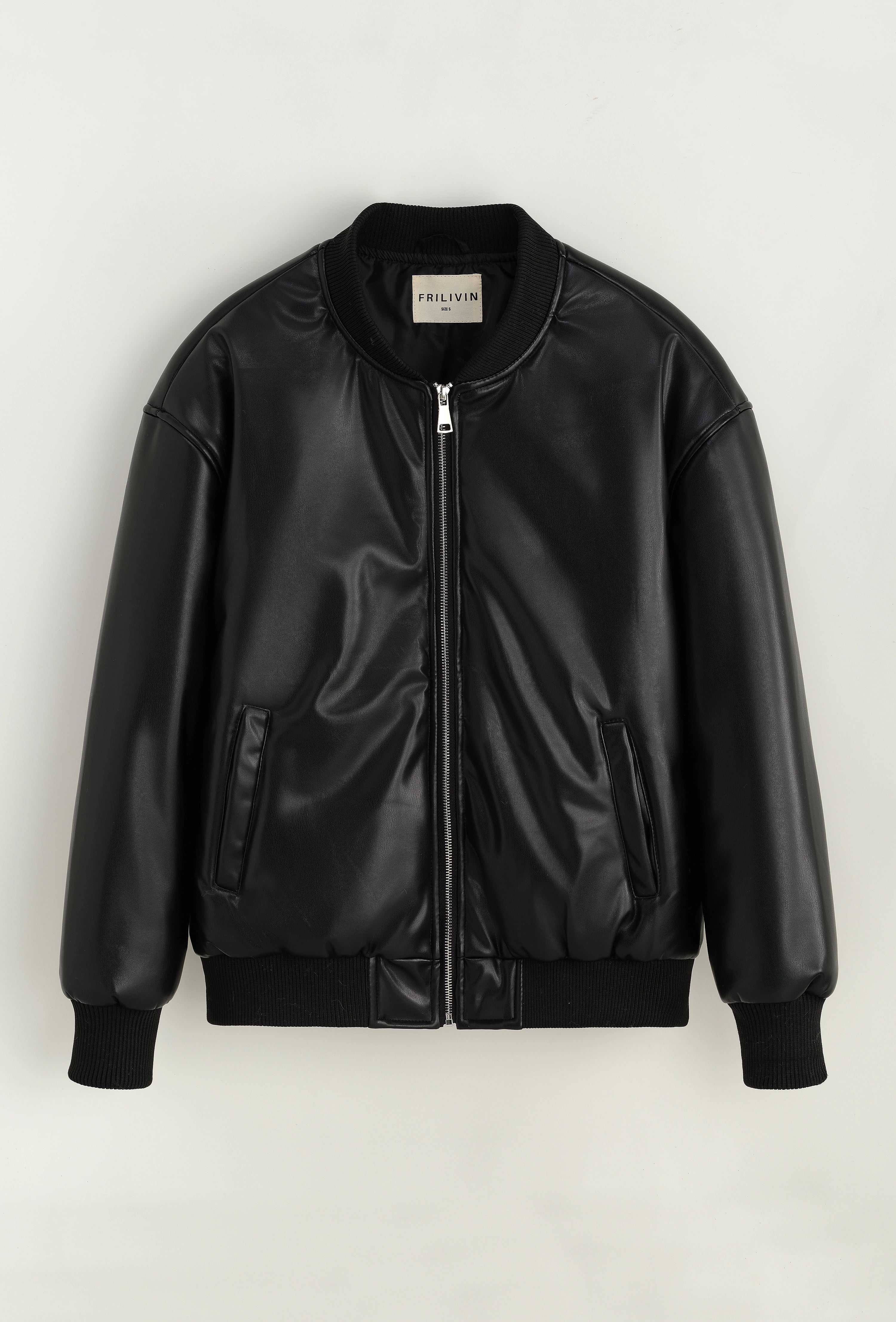 Veste unie sans capuche