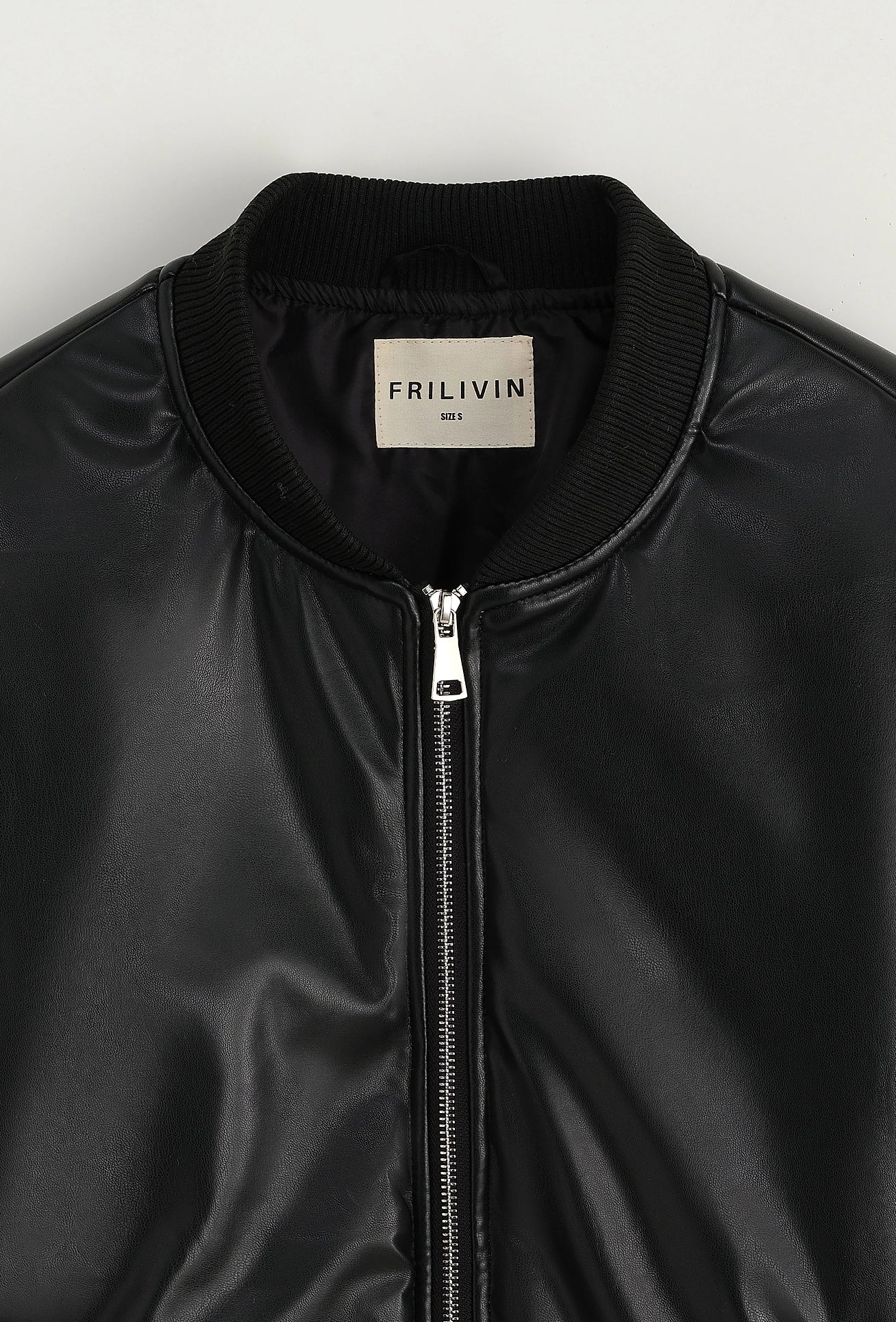 Veste unie sans capuche