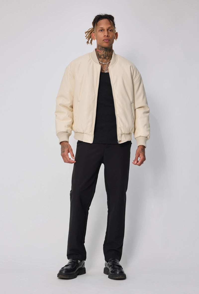 Veste unie sans capuche