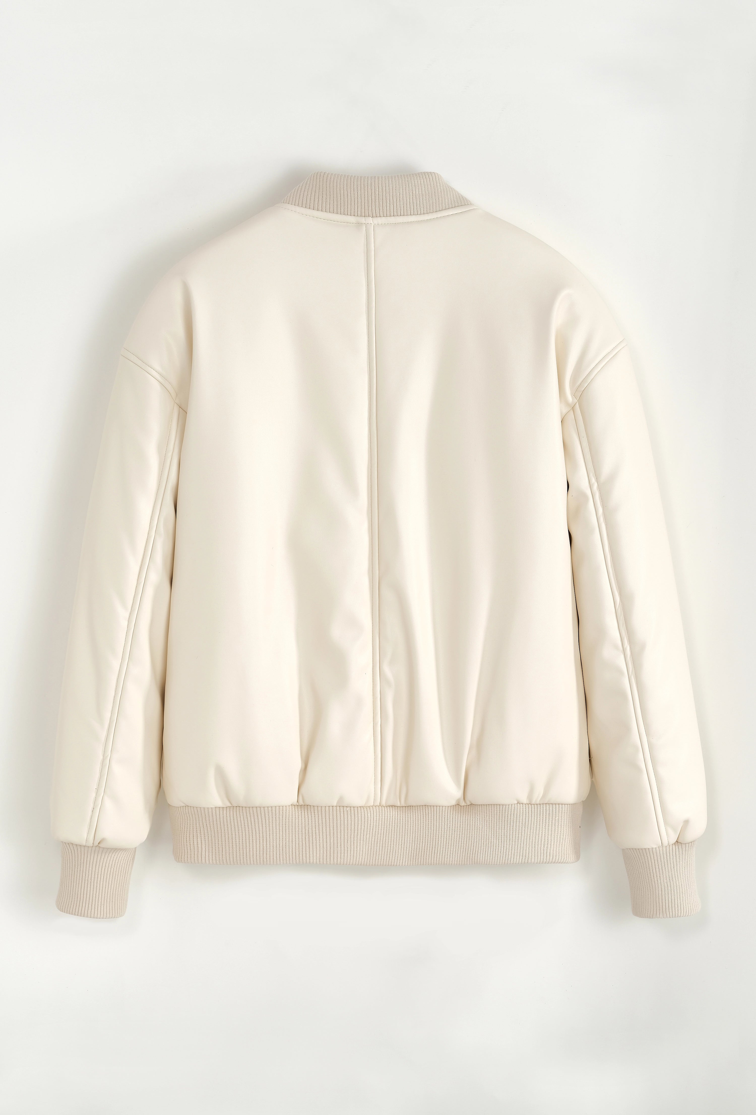 Veste unie sans capuche