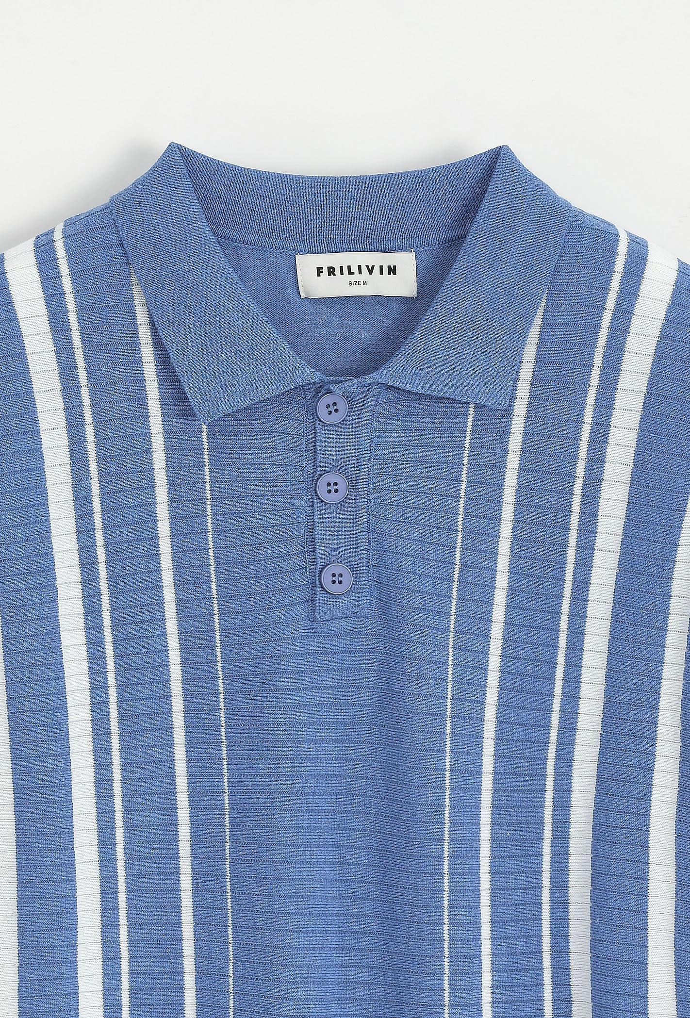 Polo à manches courtes à boutons