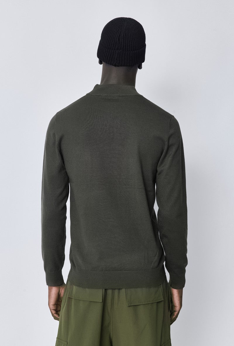 Pull col cheminé uni - Frilivin