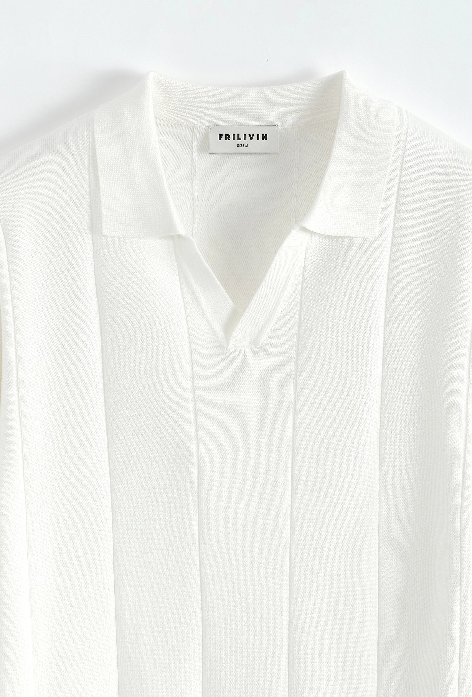 Pull manches longues col v