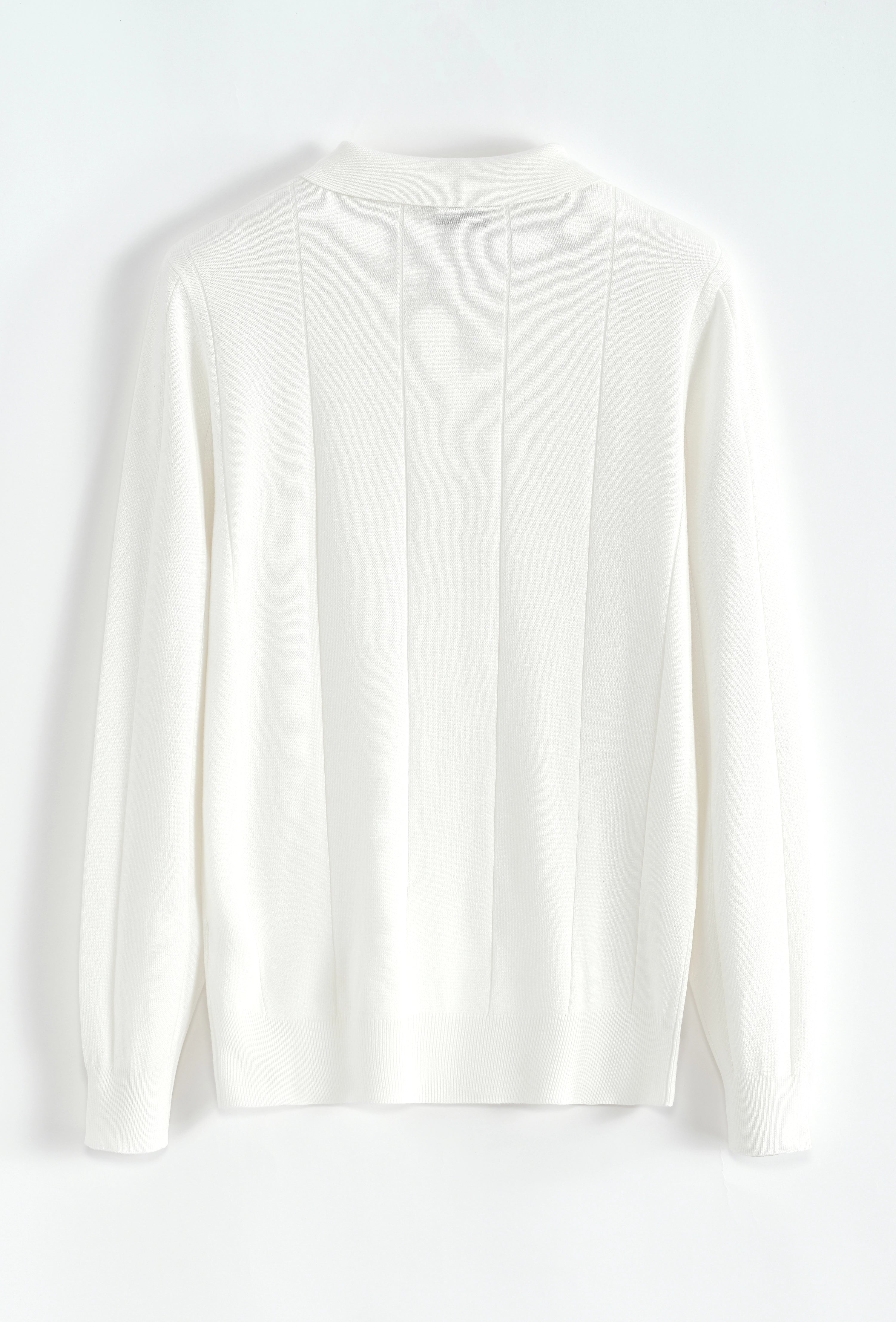 Pull manches longues col v