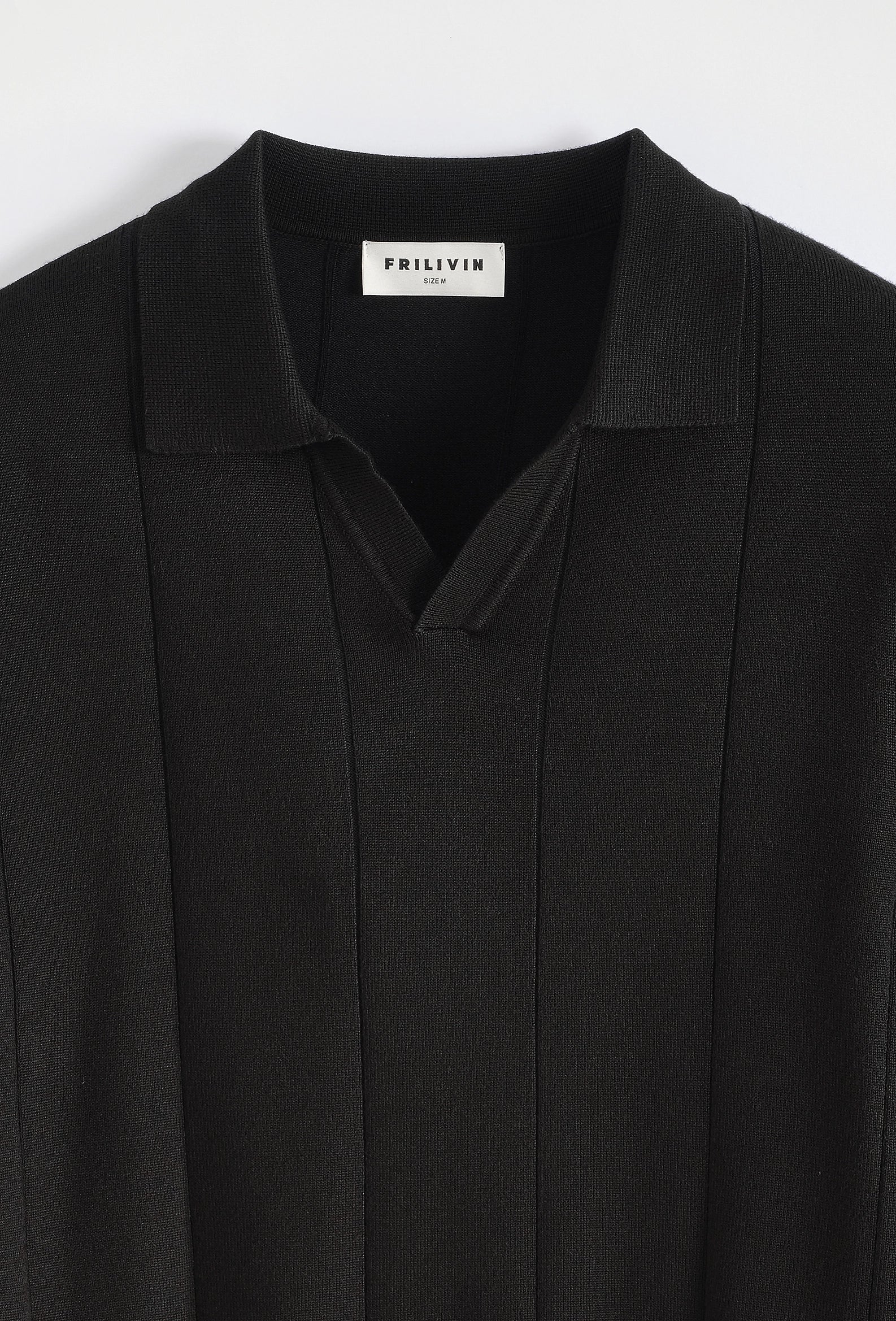 Pull manches longues col v