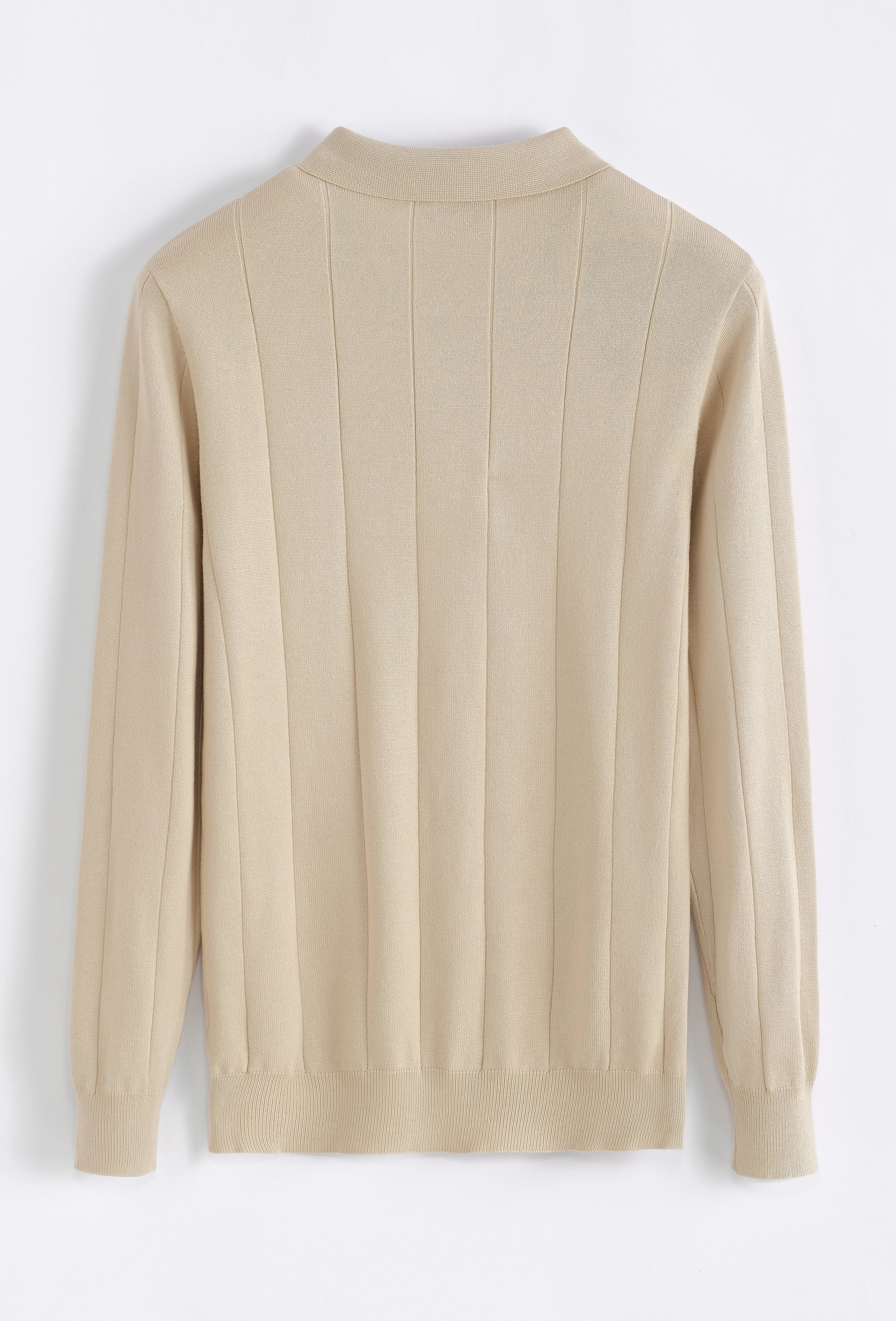 Pull uni manches longues