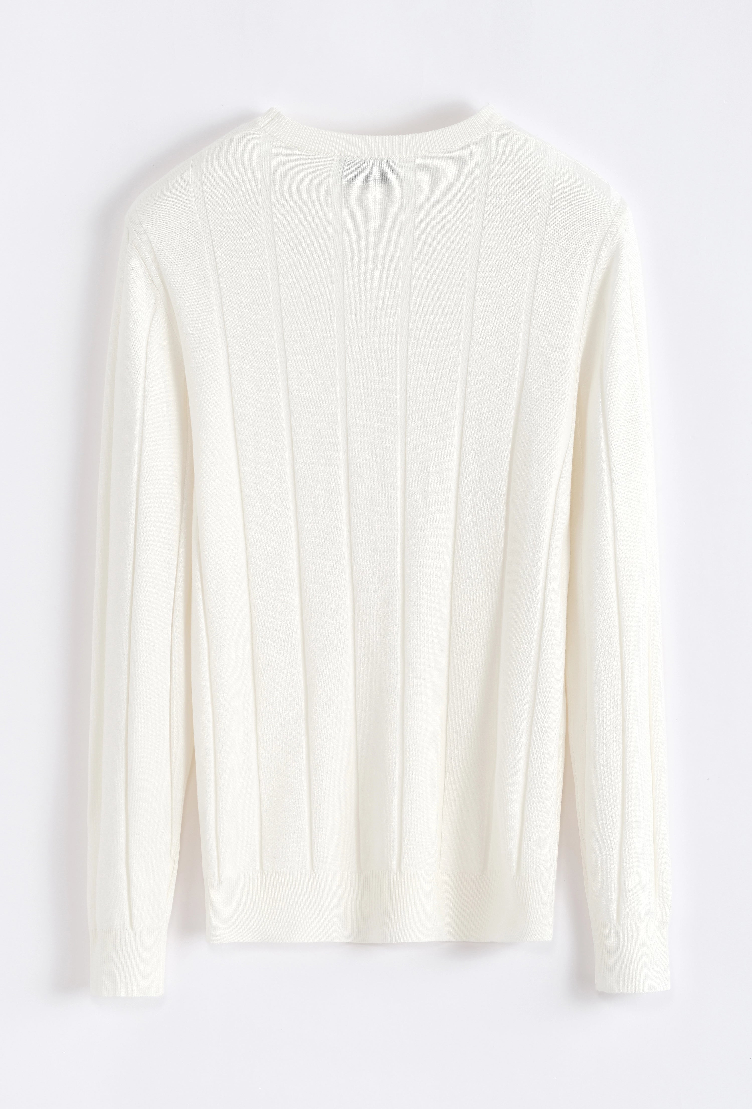 Pull uni manches longues