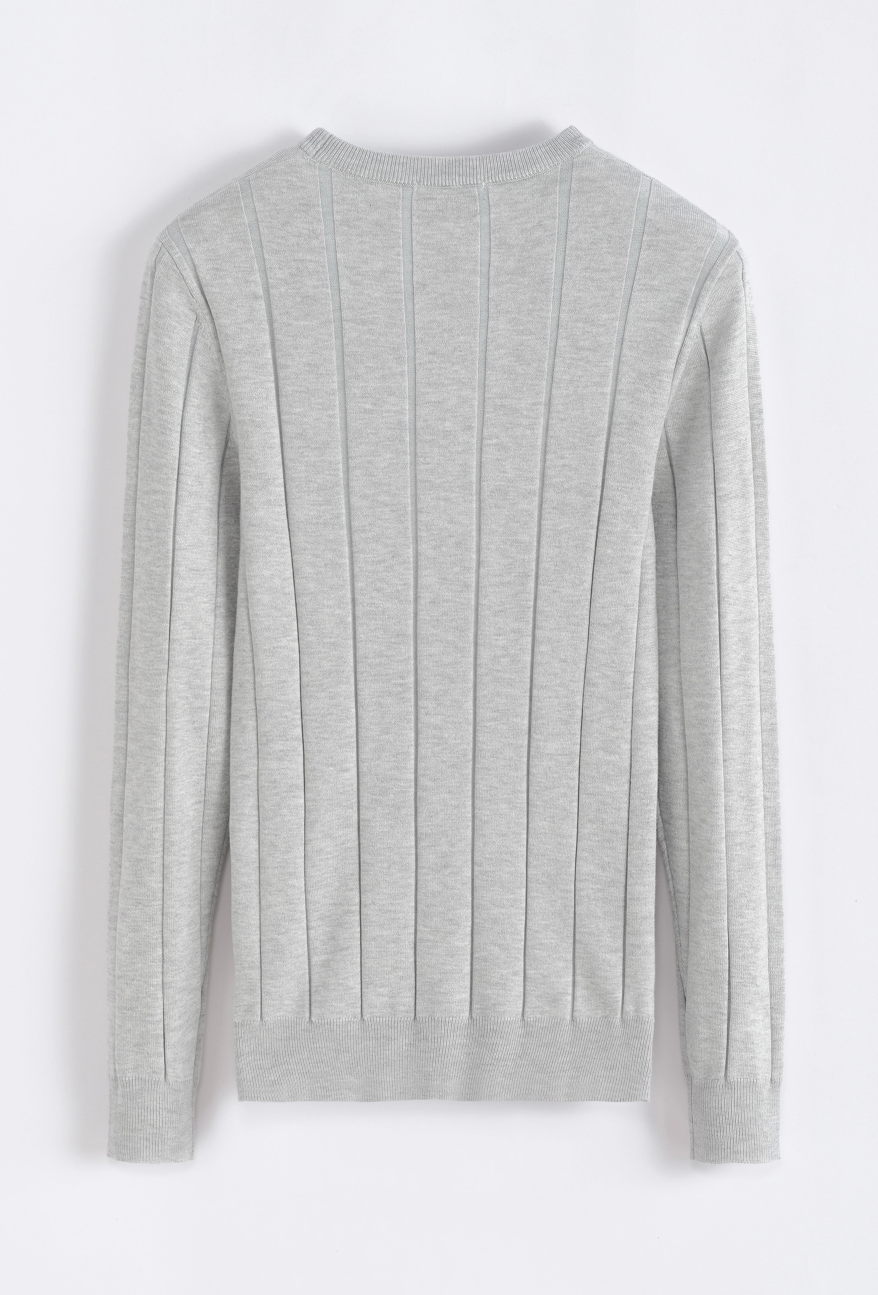 Pull uni manches longues