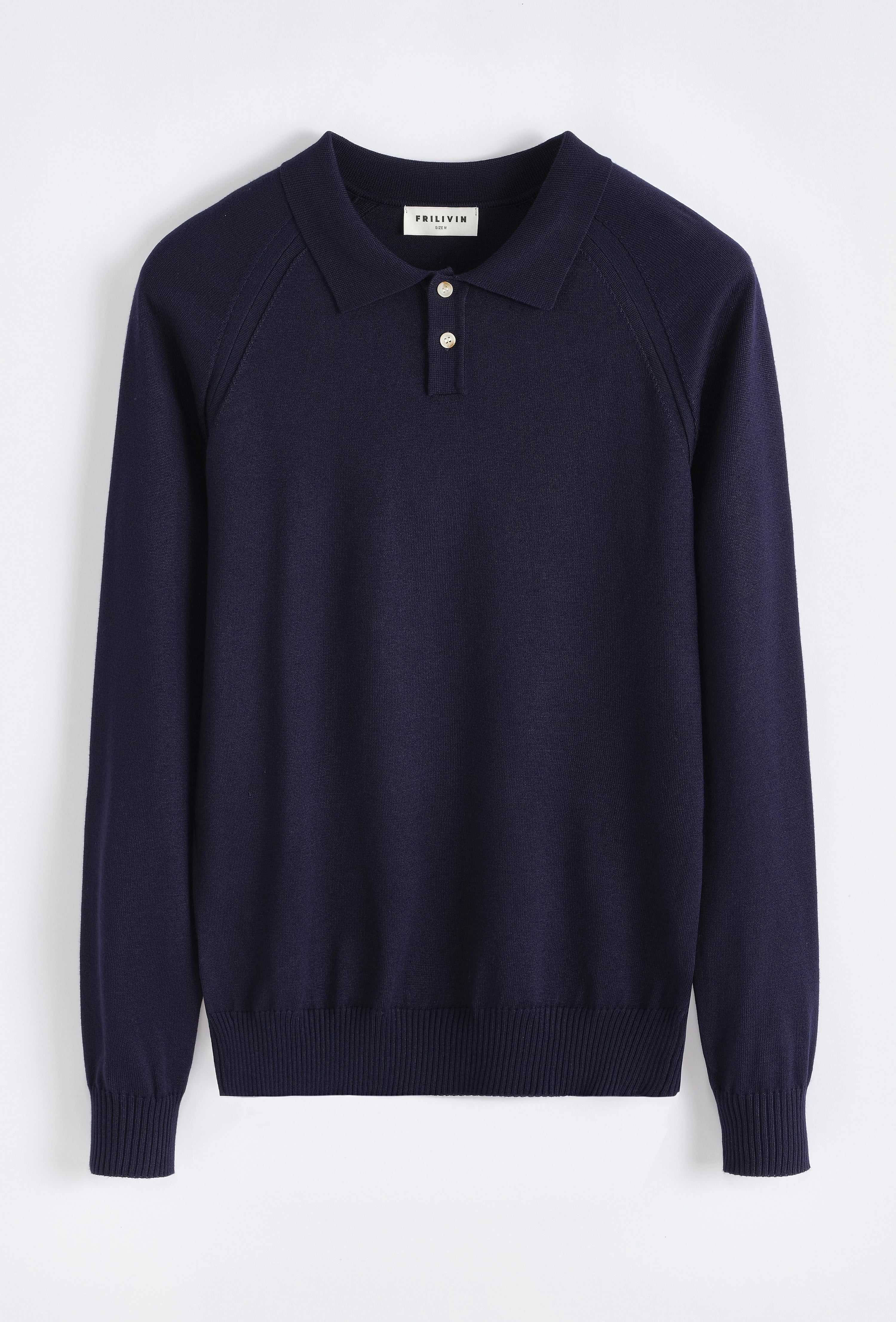 Pull uni manches longues