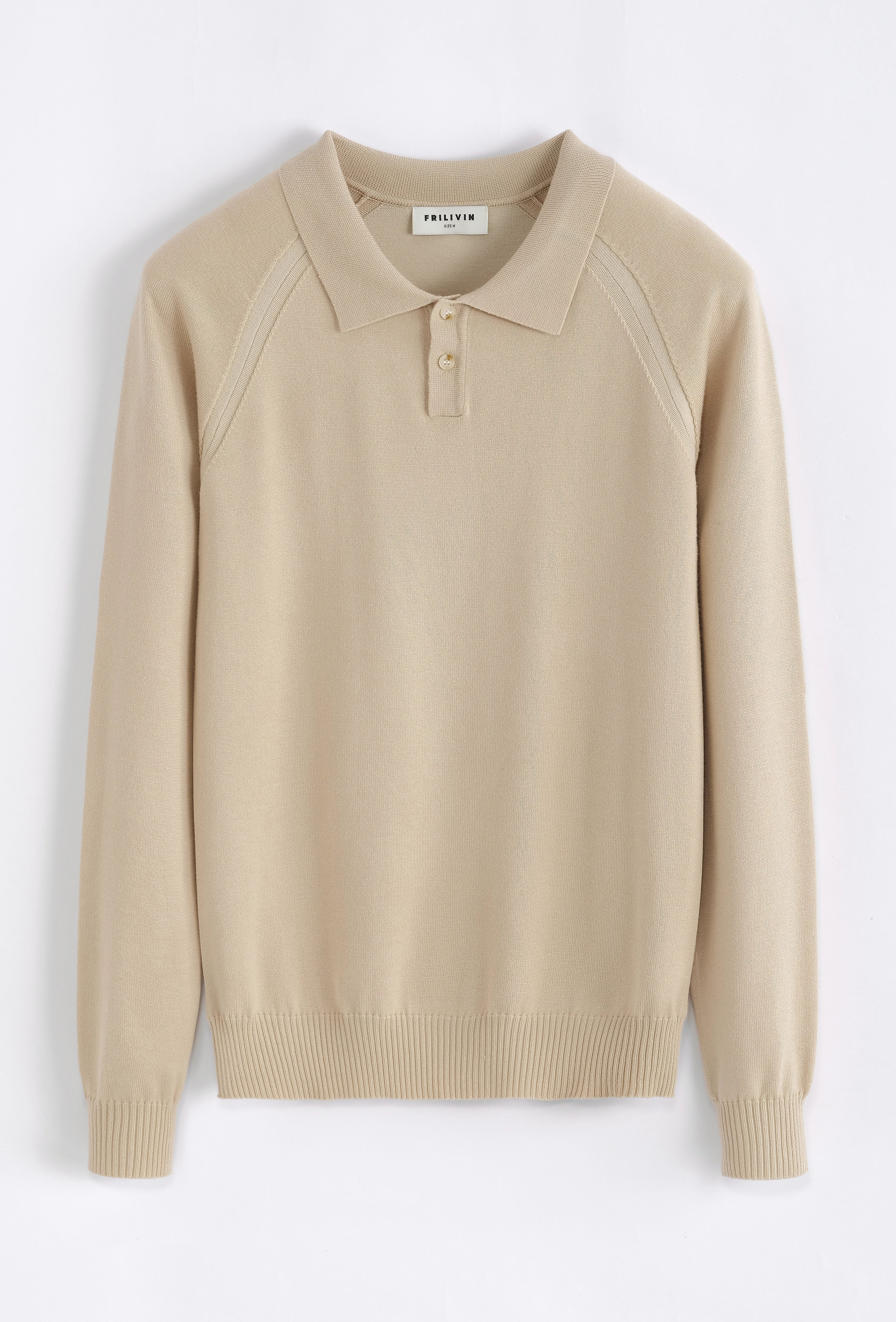 Pull uni manches longues